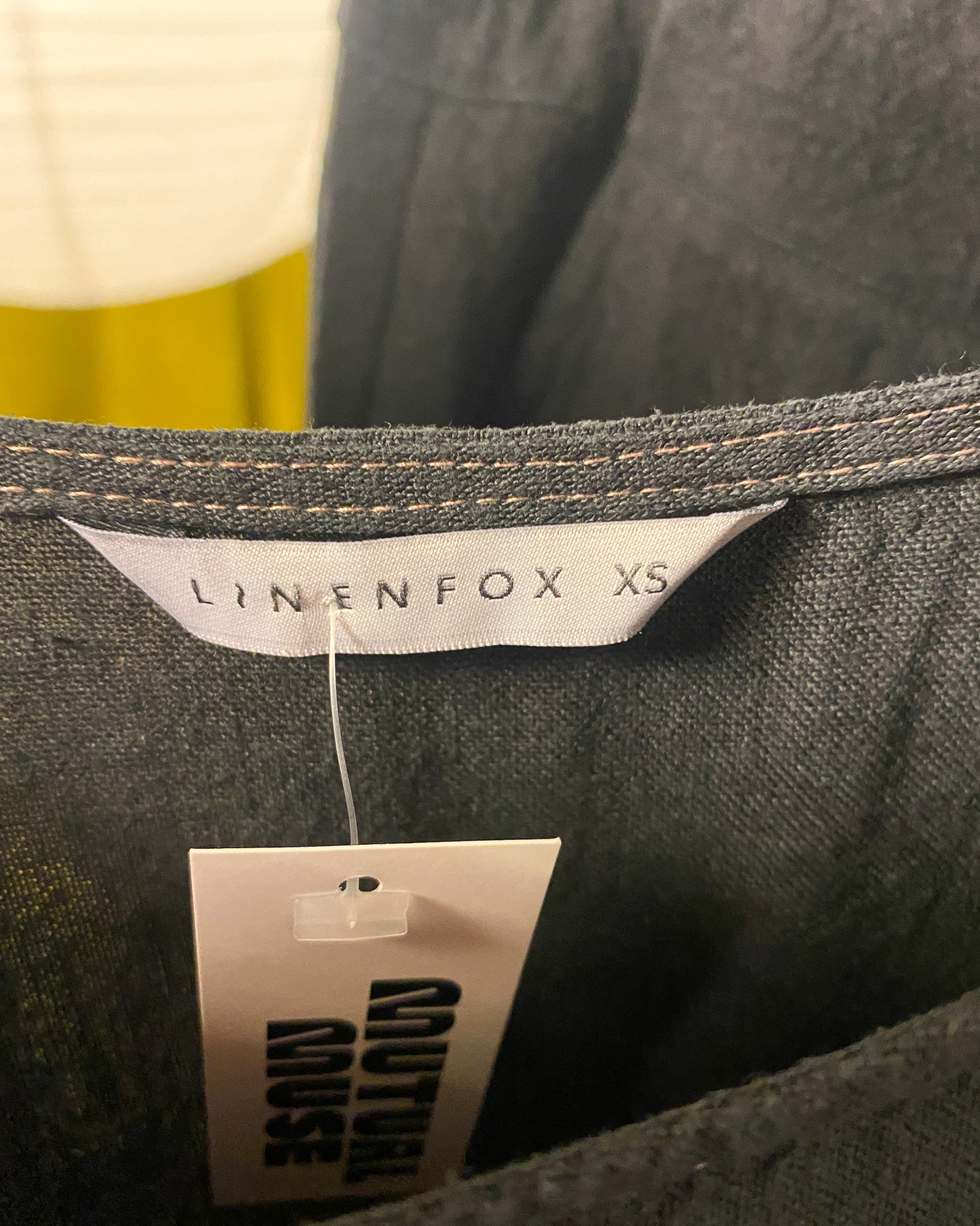 Size XS | Linen Fox Linen Midi Dress
