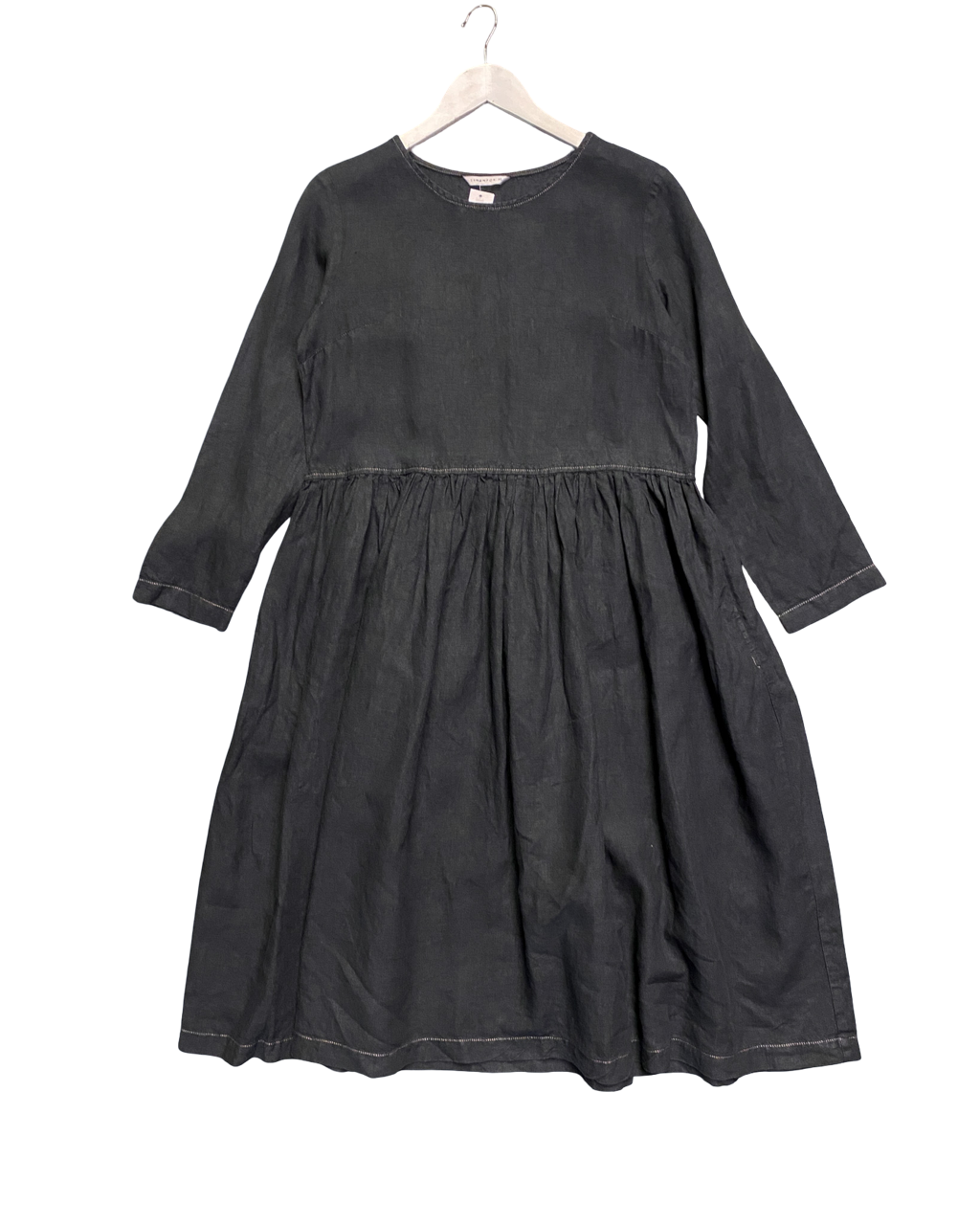 Size XS | Linen Fox Linen Midi Dress