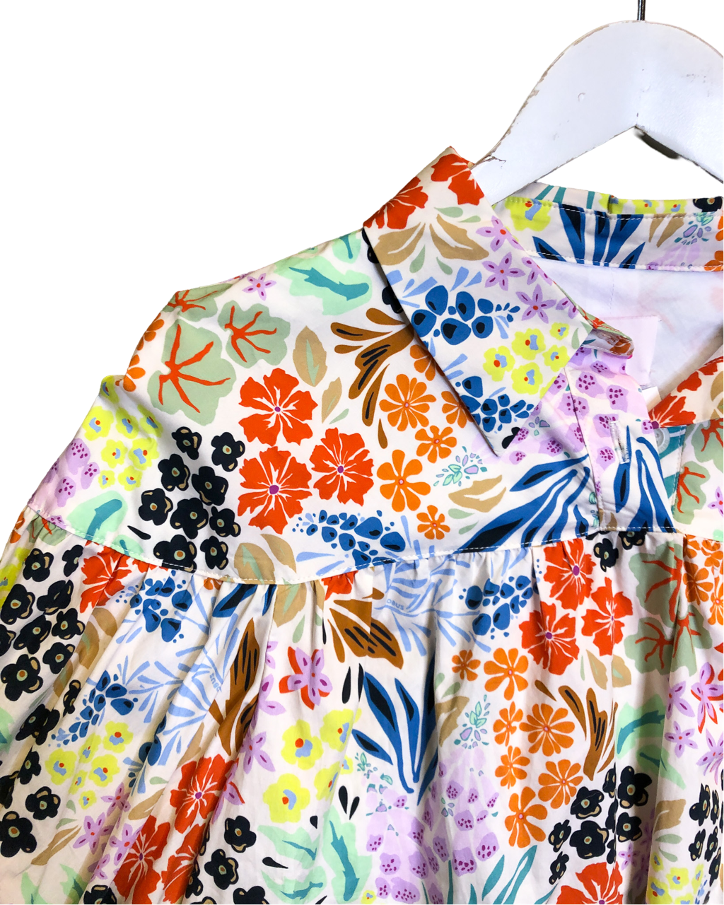 Size 8 | Obus Floral Cotton Top
