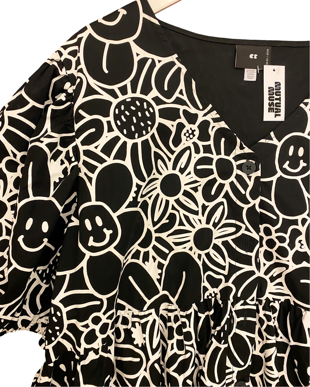 Size 24 | Lazy Oaf Happy Floral Dress