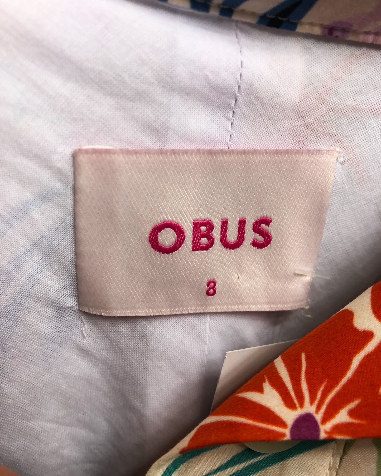 Size 8 | Obus Floral Cotton Top