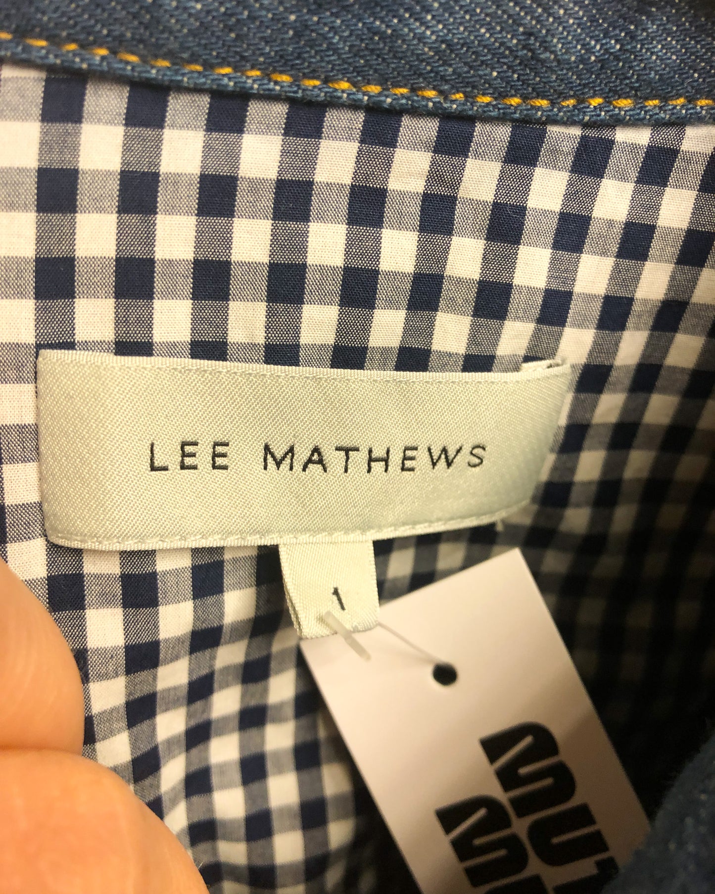 Size 8 (1) | Lee Mathews Denim Shirt