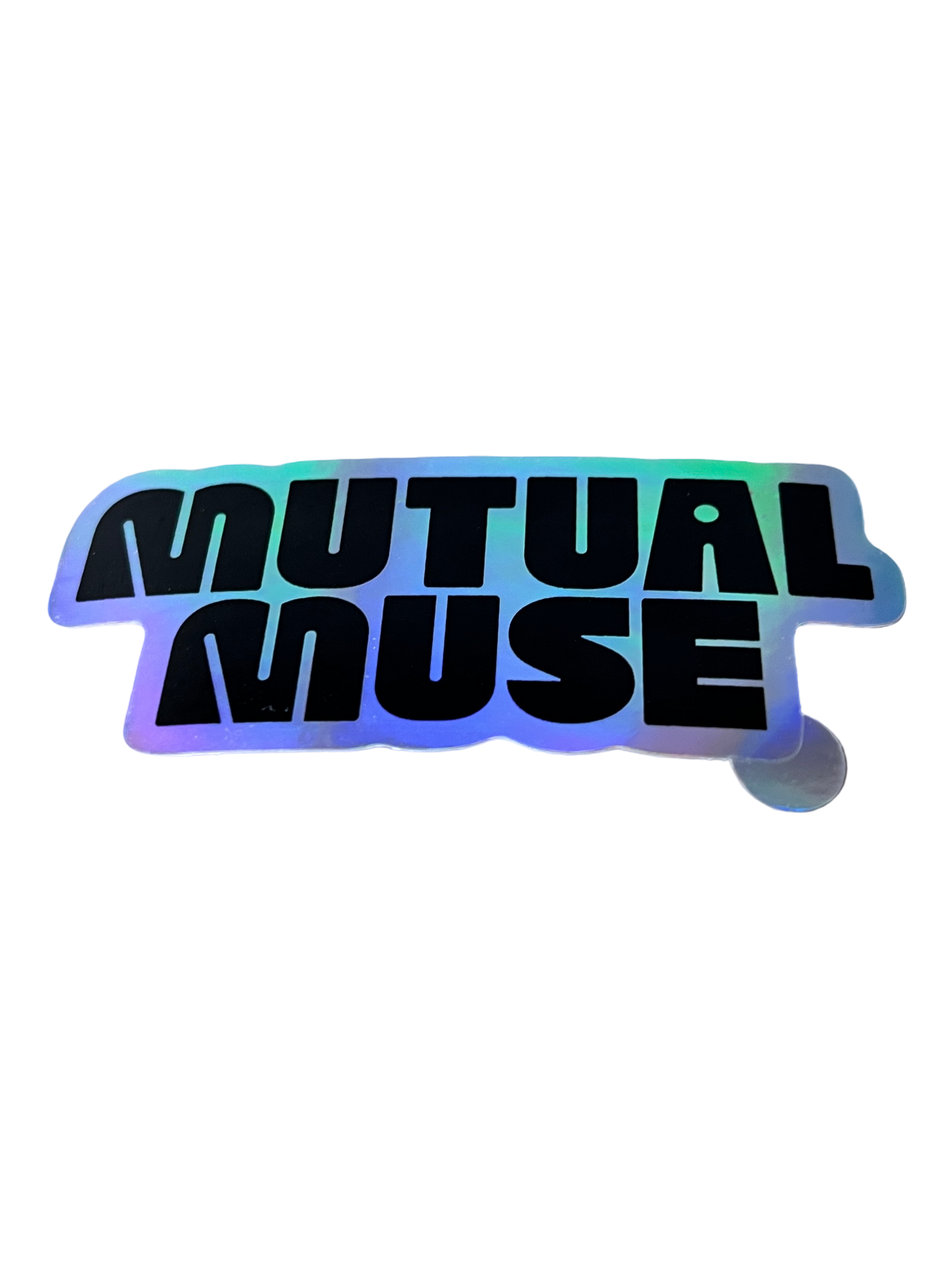 Mutual Muse Shiny Logo Sticker