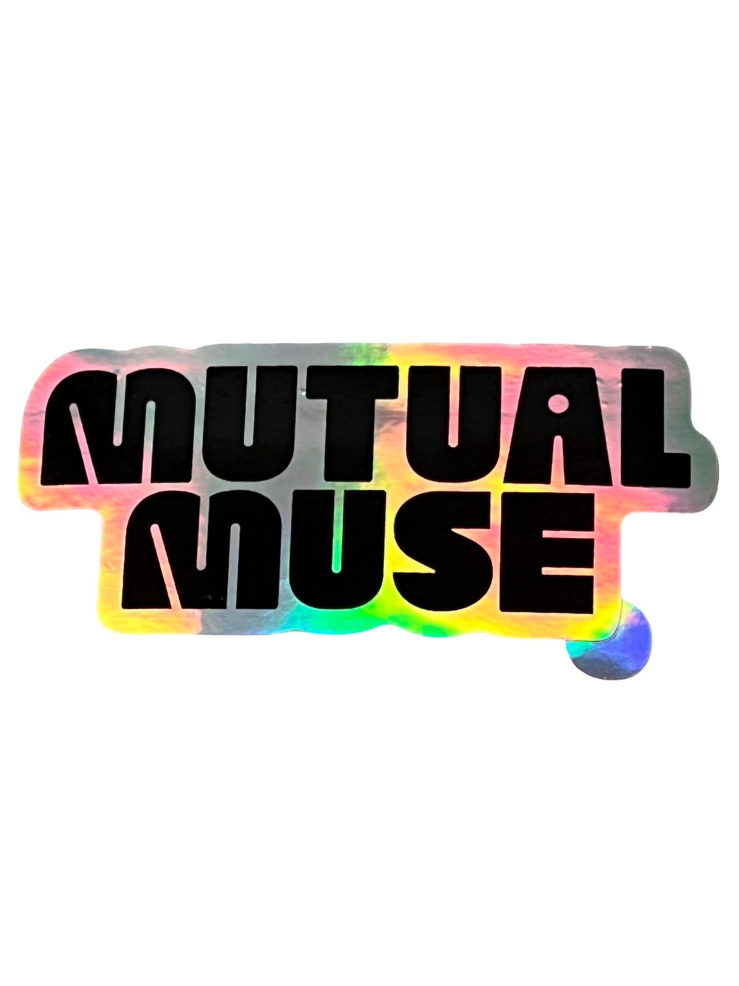 Mutual Muse Shiny Logo Sticker