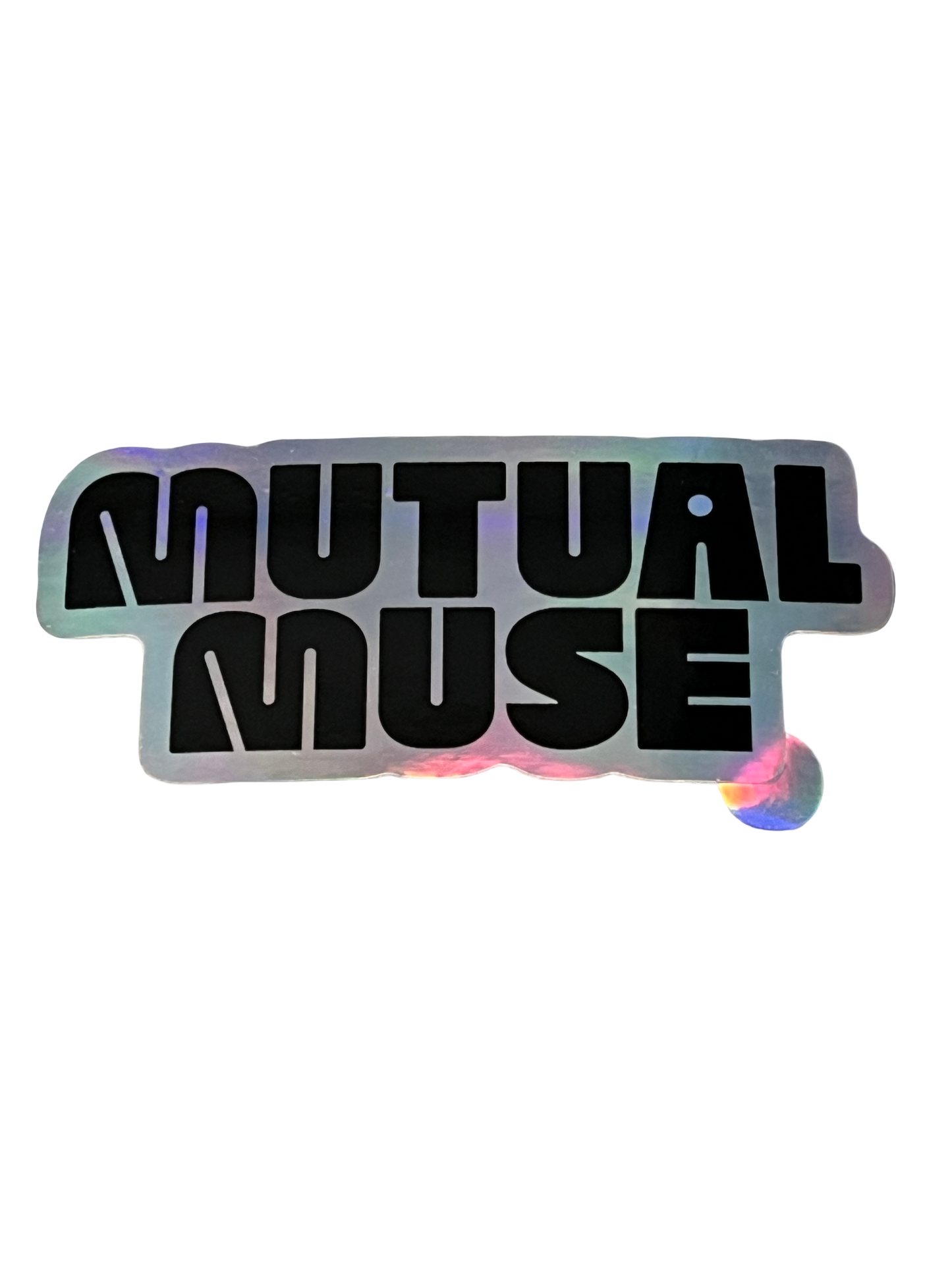 Mutual Muse Shiny Logo Sticker