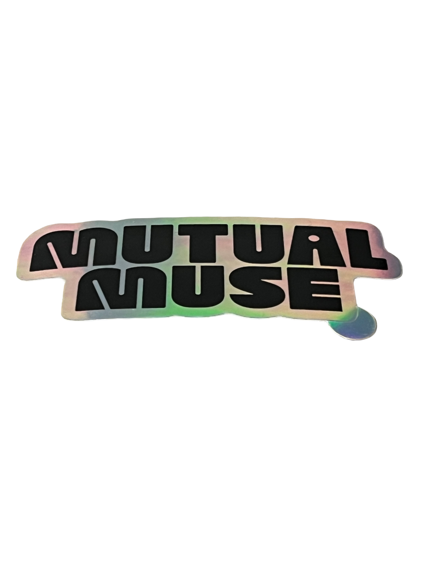 Mutual Muse Shiny Logo Sticker