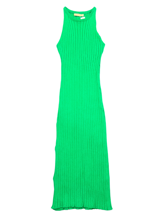 Size 8 - Leonard St Green Rib Knit Maxi Dress