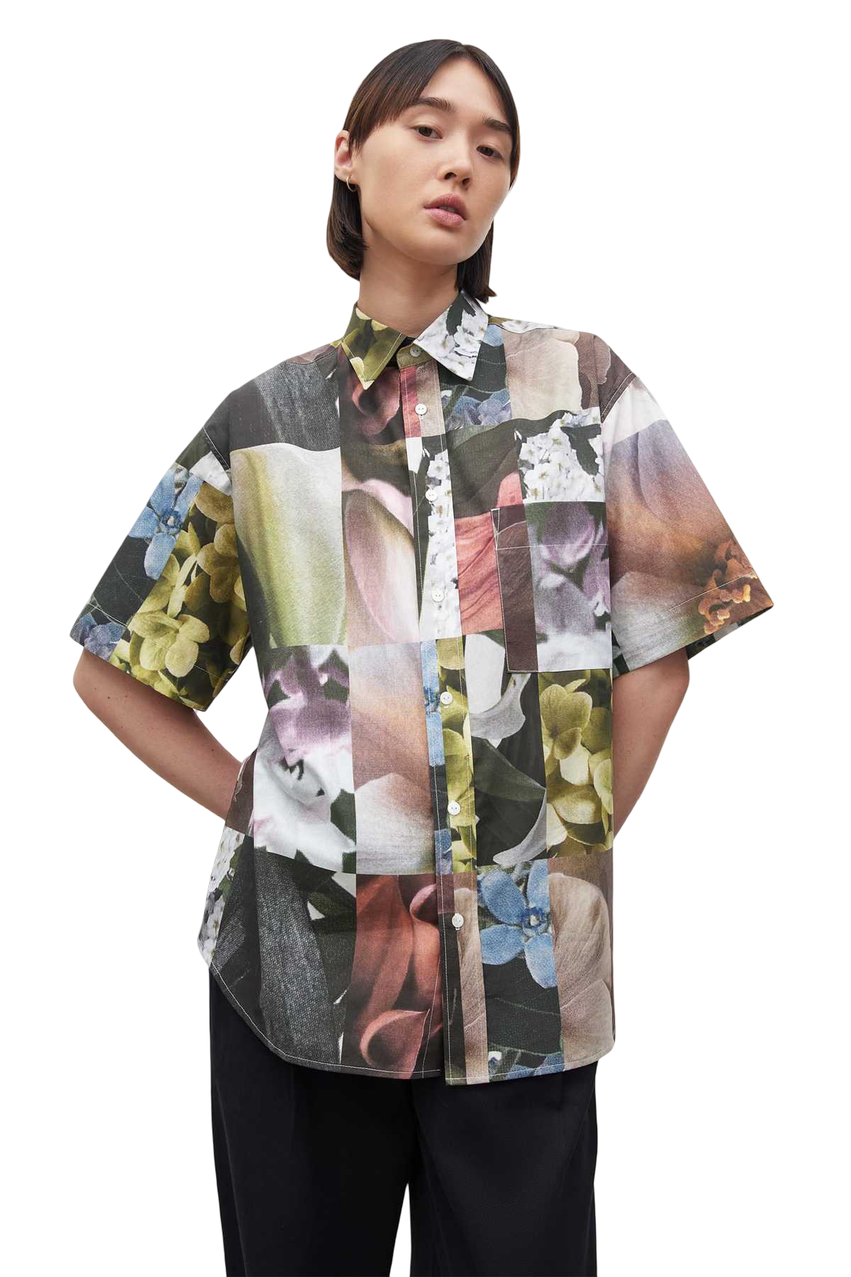 Size XXS | Kowtow Digi Floral Print Shirt