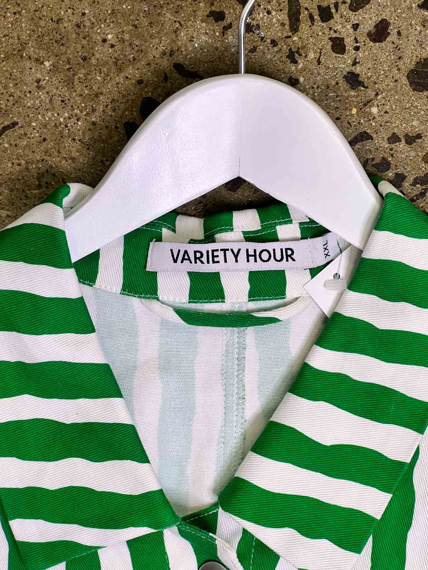 Size XXL | Variety Hour Striped Chore Jacket