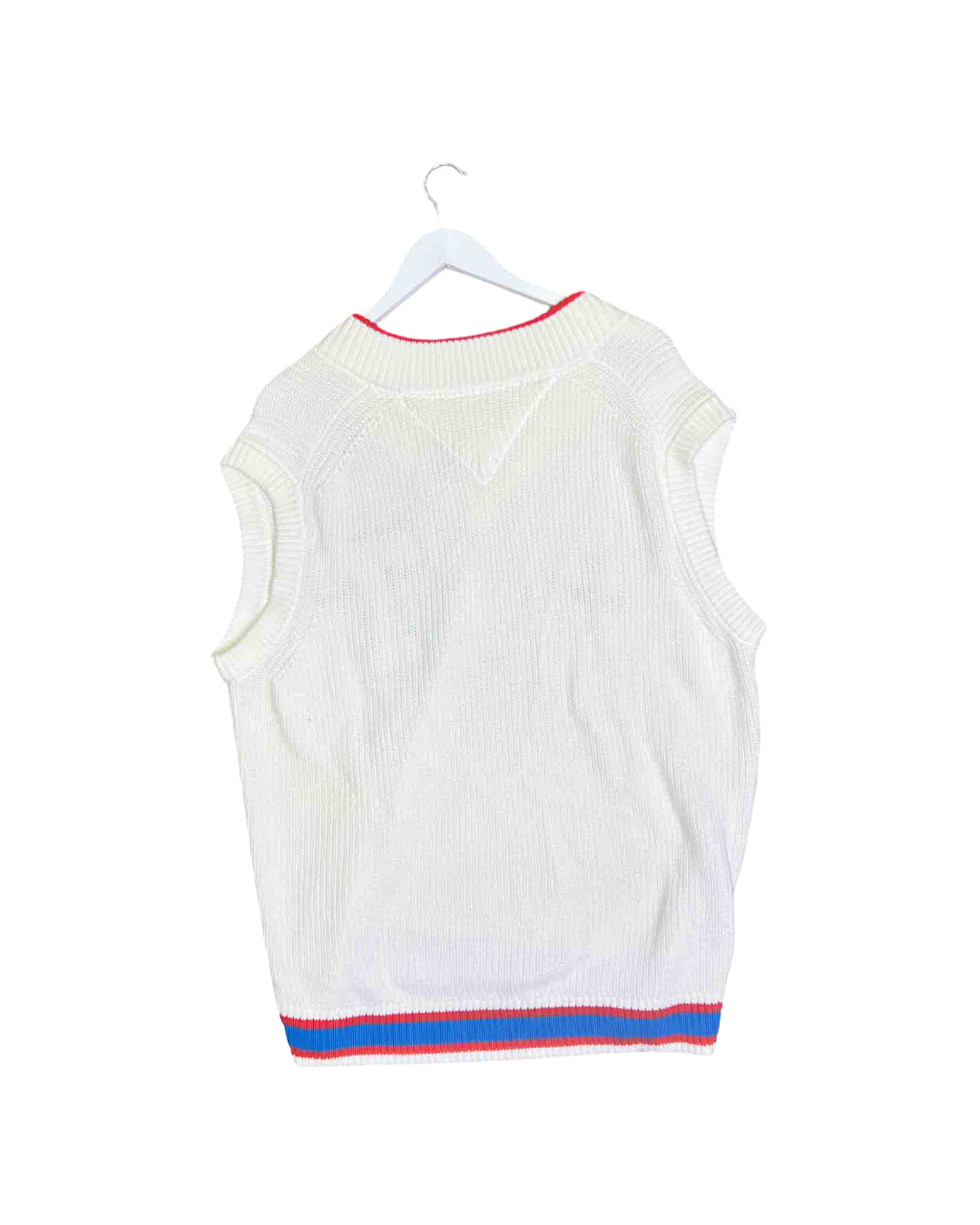 Size L | Tommy Jeans Cotton Knit Varsity Vest