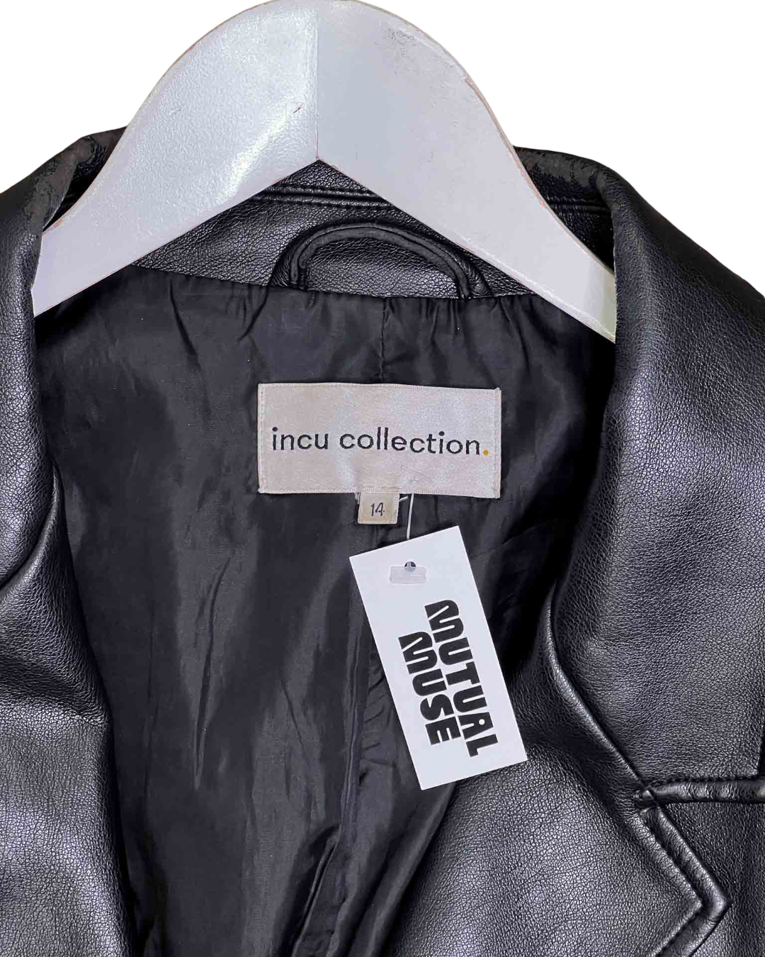 Size 14 | Incu Collection Pleather Jacket