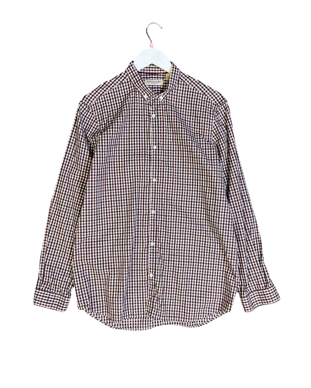 Size 41 (M/L) | Burberry Gingham Shirt