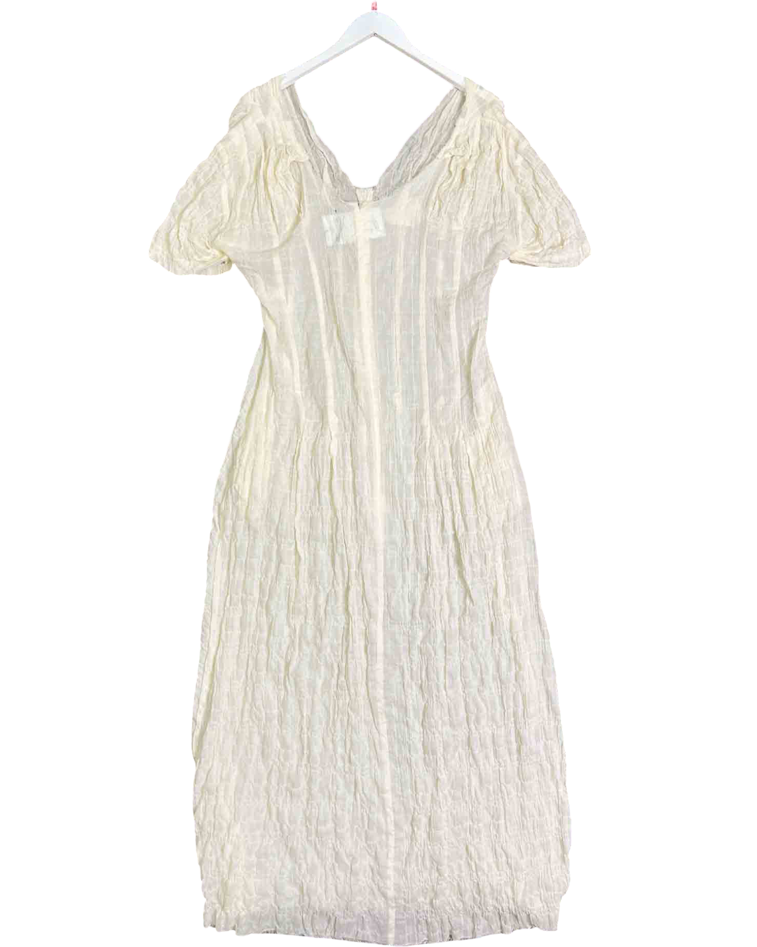 Size 6 (M) | Elena Velez Shirred Raw Dress