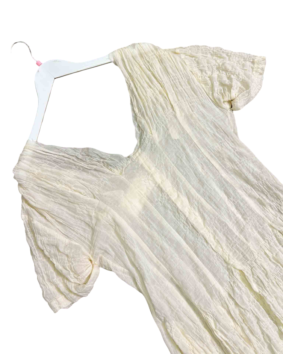 Size 6 (M) | Elena Velez Shirred Raw Dress