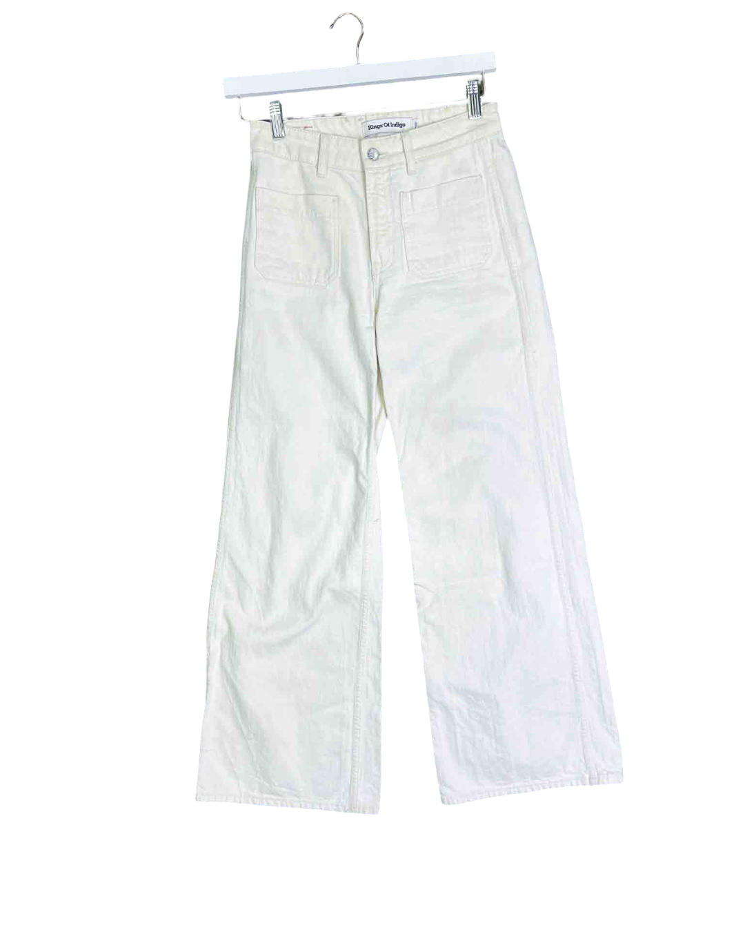 Size 8 | Kings of Indigo High Rise Wide Flare Jeans