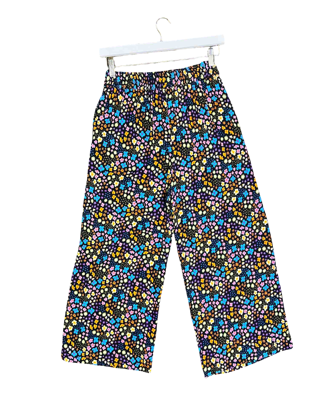 Size 10 | Obus Wide Leg Floral Print Pants
