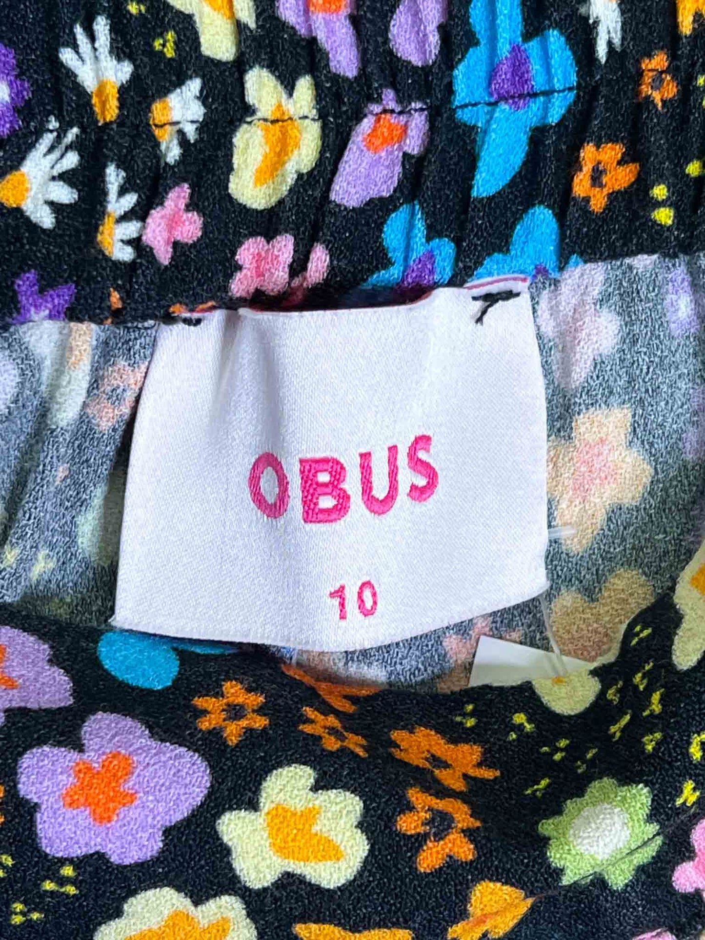 Size 10 | Obus Wide Leg Floral Print Pants