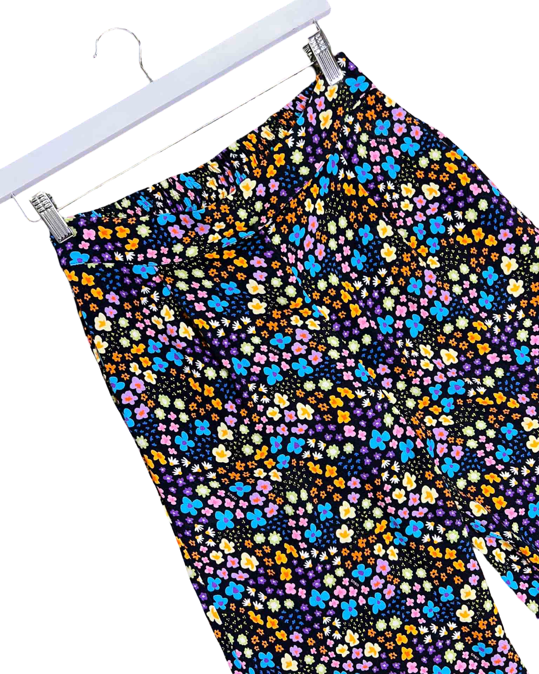 Size 10 | Obus Wide Leg Floral Print Pants