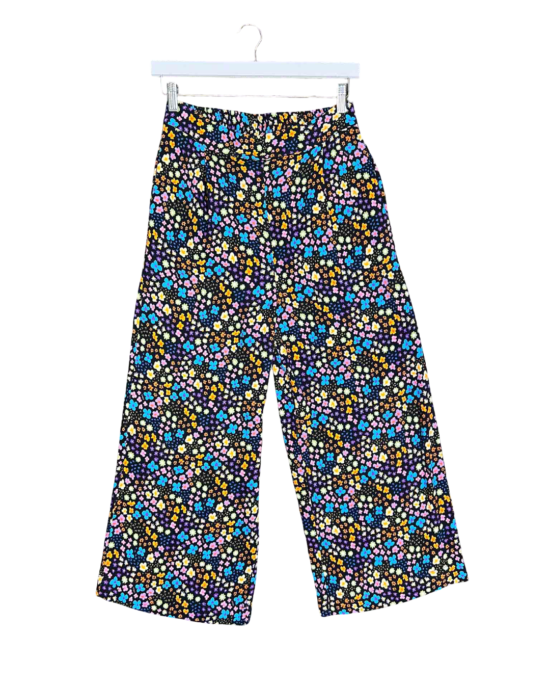 Size 10 | Obus Wide Leg Floral Print Pants