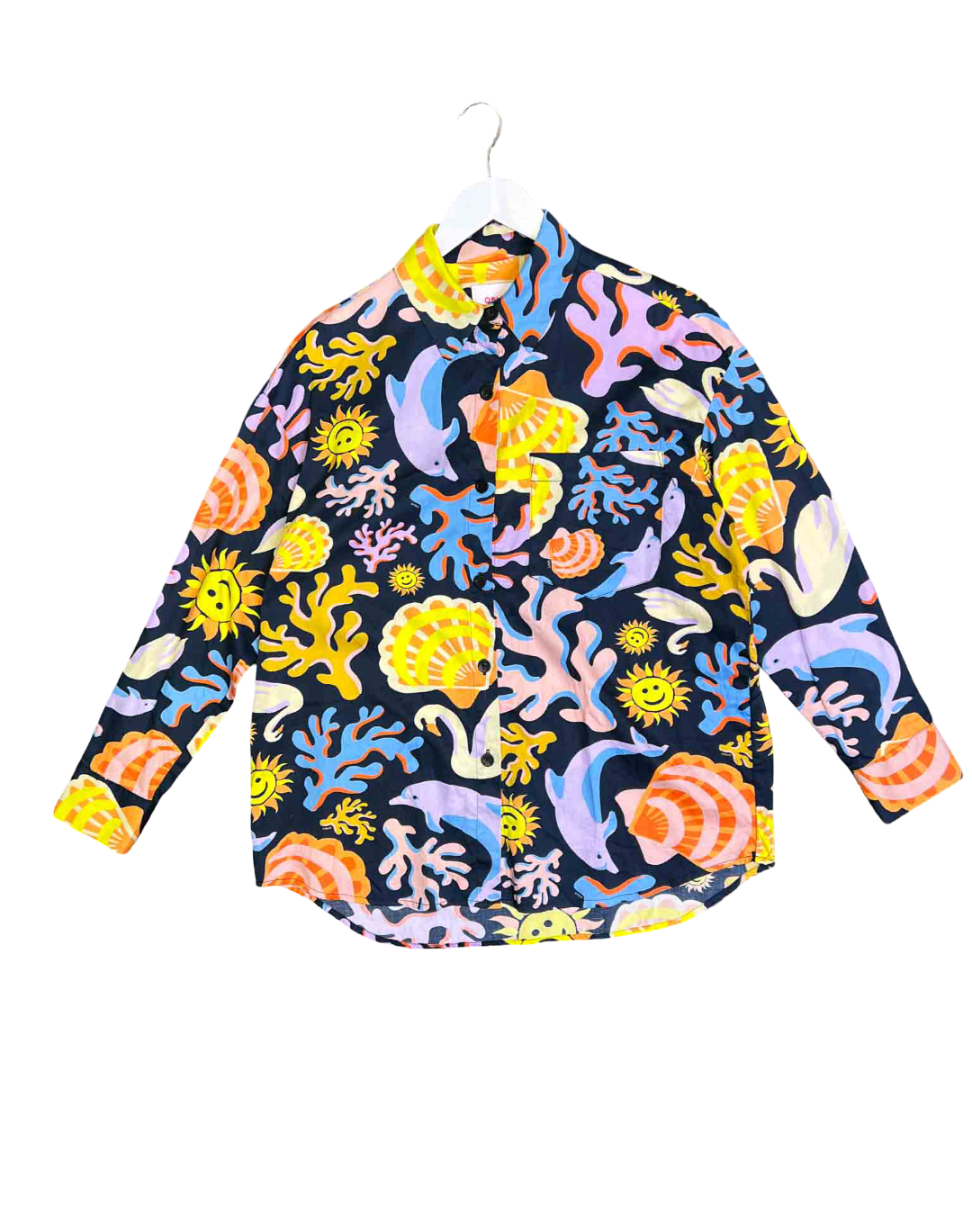 Size 6 | Obus Marine Print Shirt