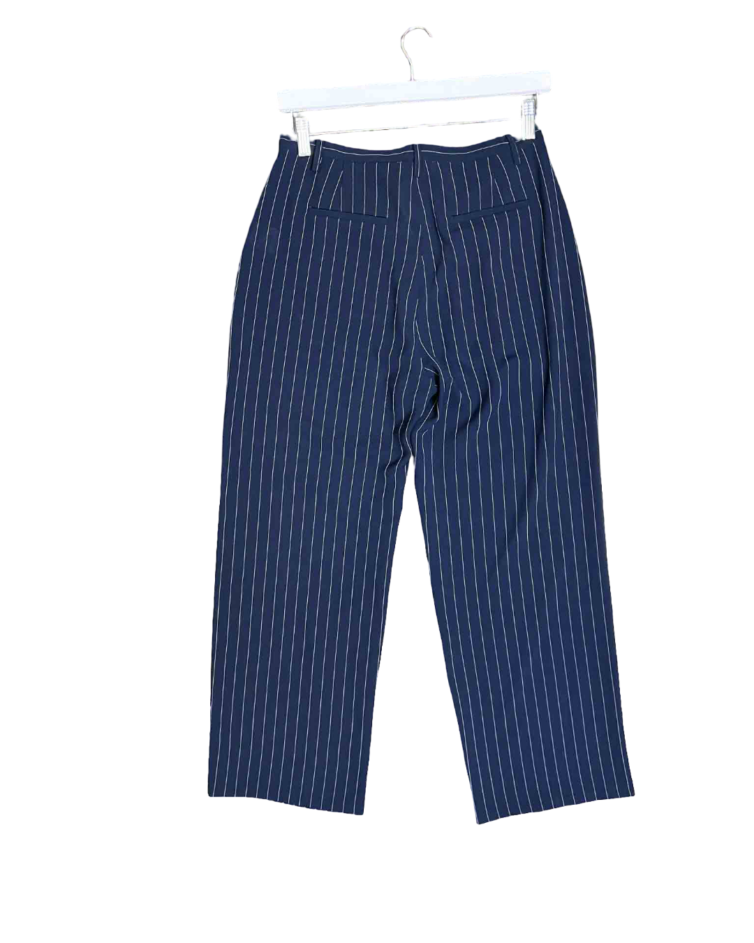 Size 10 | Henne Pinstripe Straight Leg Pants