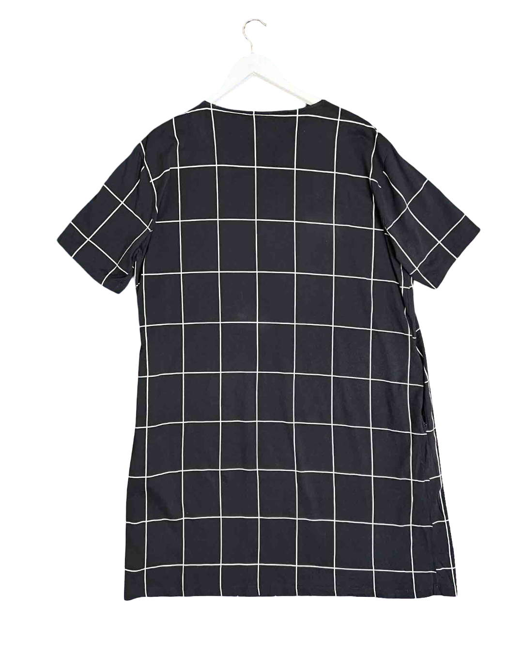 Size 16 | Elk Grid Print Midi Dress