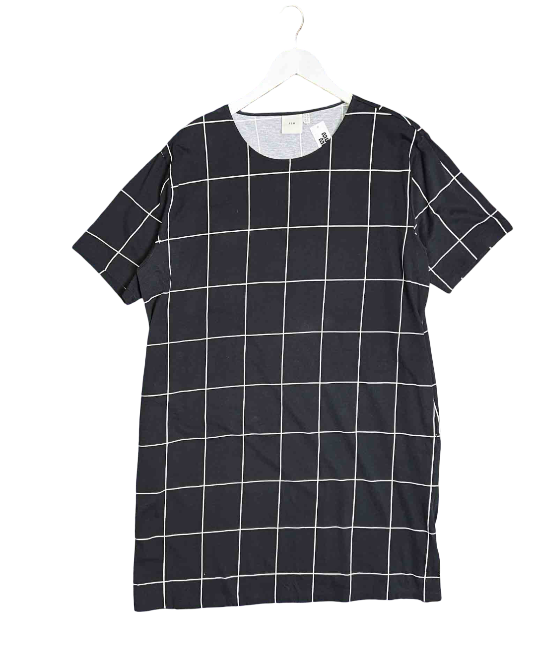 Size 16 | Elk Grid Print Midi Dress