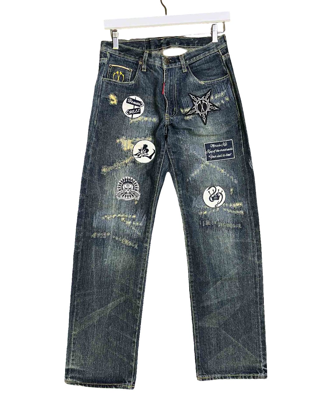 Size 30 | Miracle Kill Patches Jeans