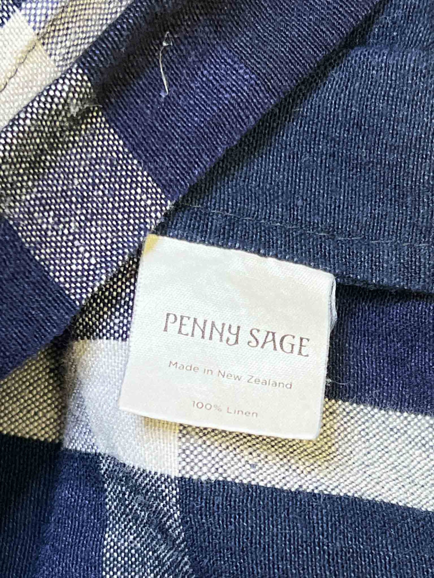 Size 8 | Penny Sage Vintage Linen Dress