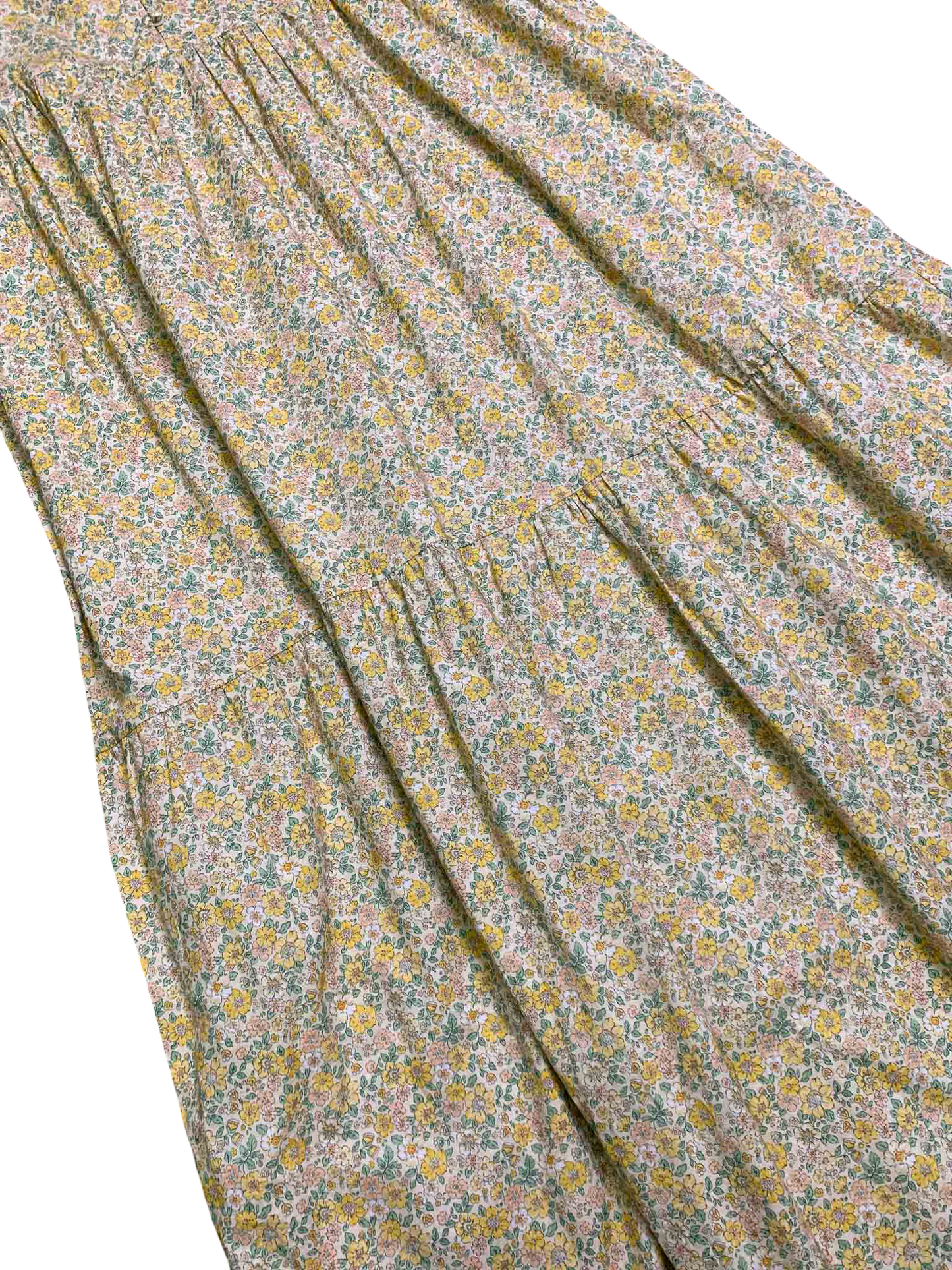 Size XXL | Oak Meadows Floral Print Puff Sleeve Maxi Dress