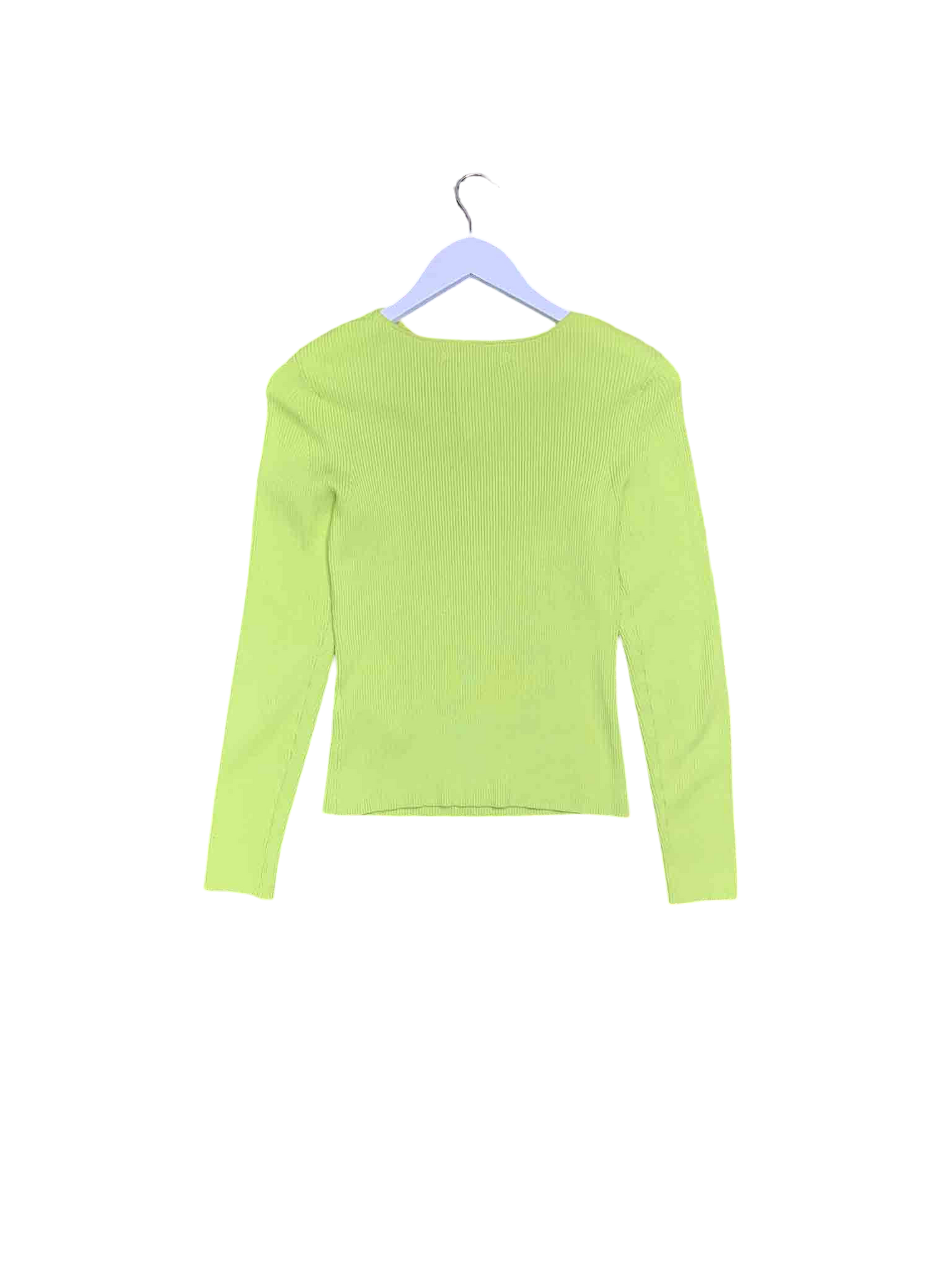 Size M | Samsoe Samsoe Ribbed Front Twist Cut Out Top