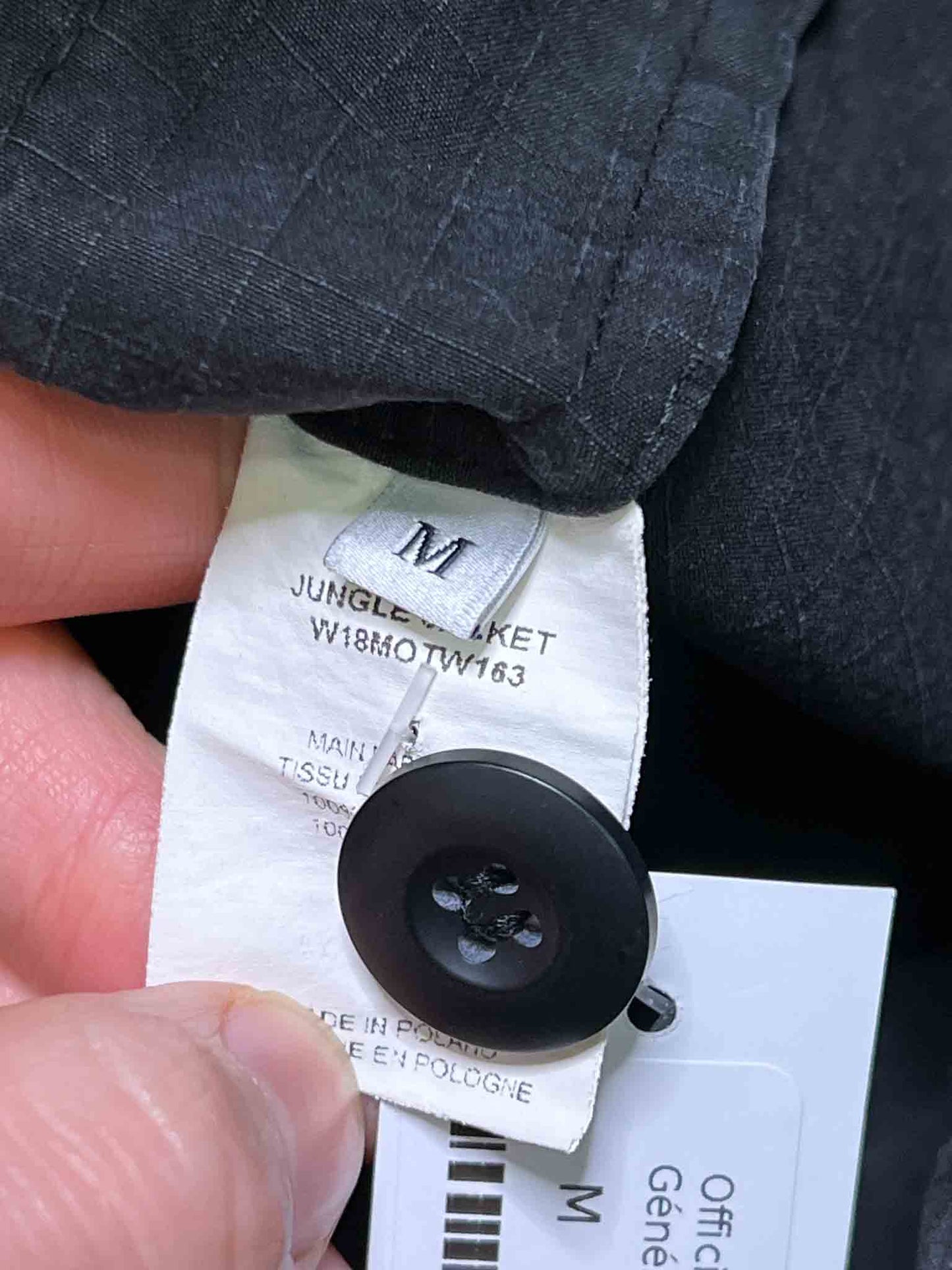 Size M | Officine Générale RipStop Shirt With Tags