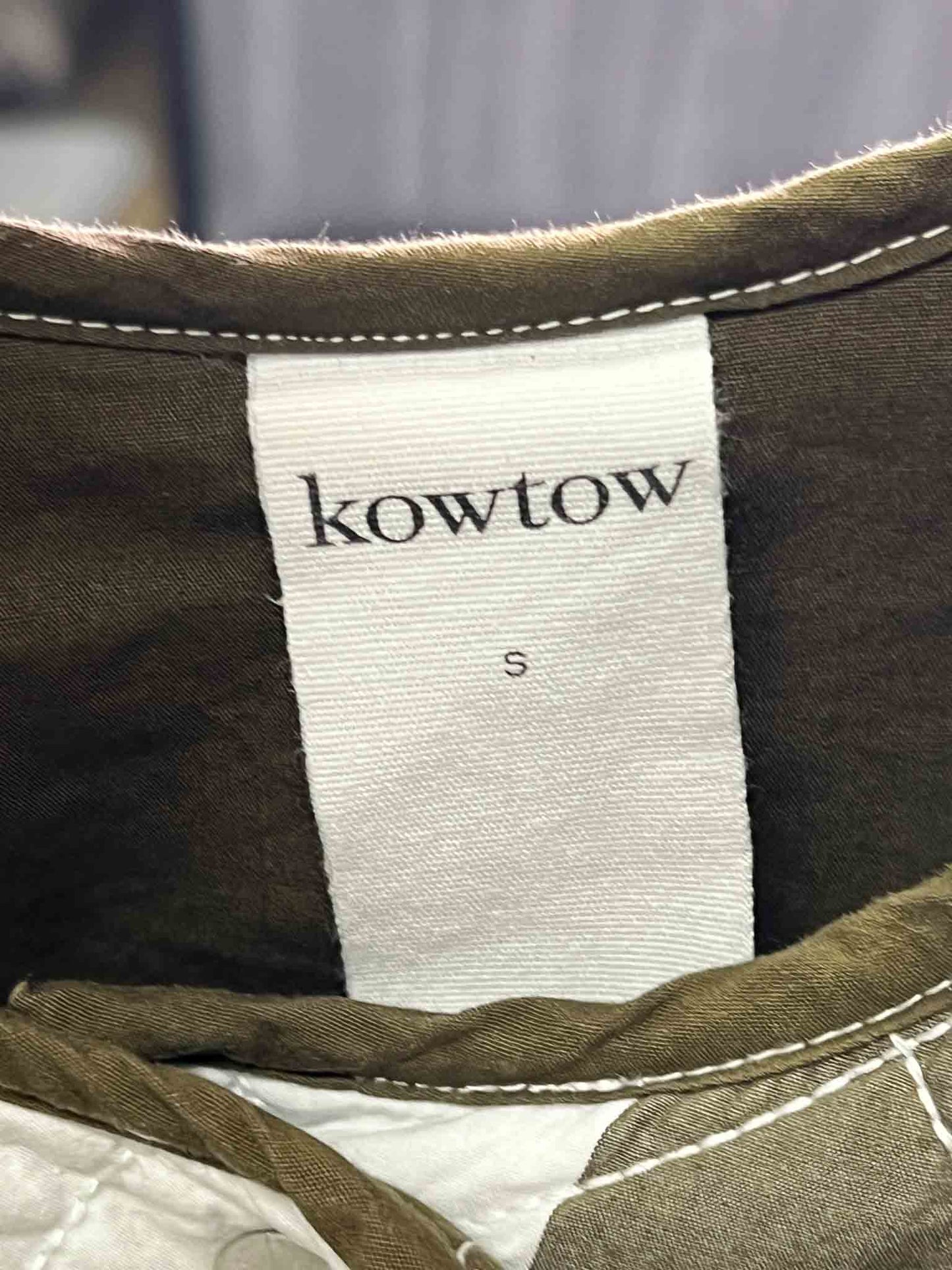 Size S | Kowtow Quilted Jacket
