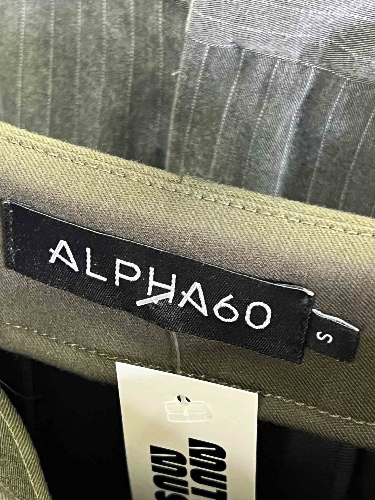 Size S | Alpha60 Pleated Tie Dress