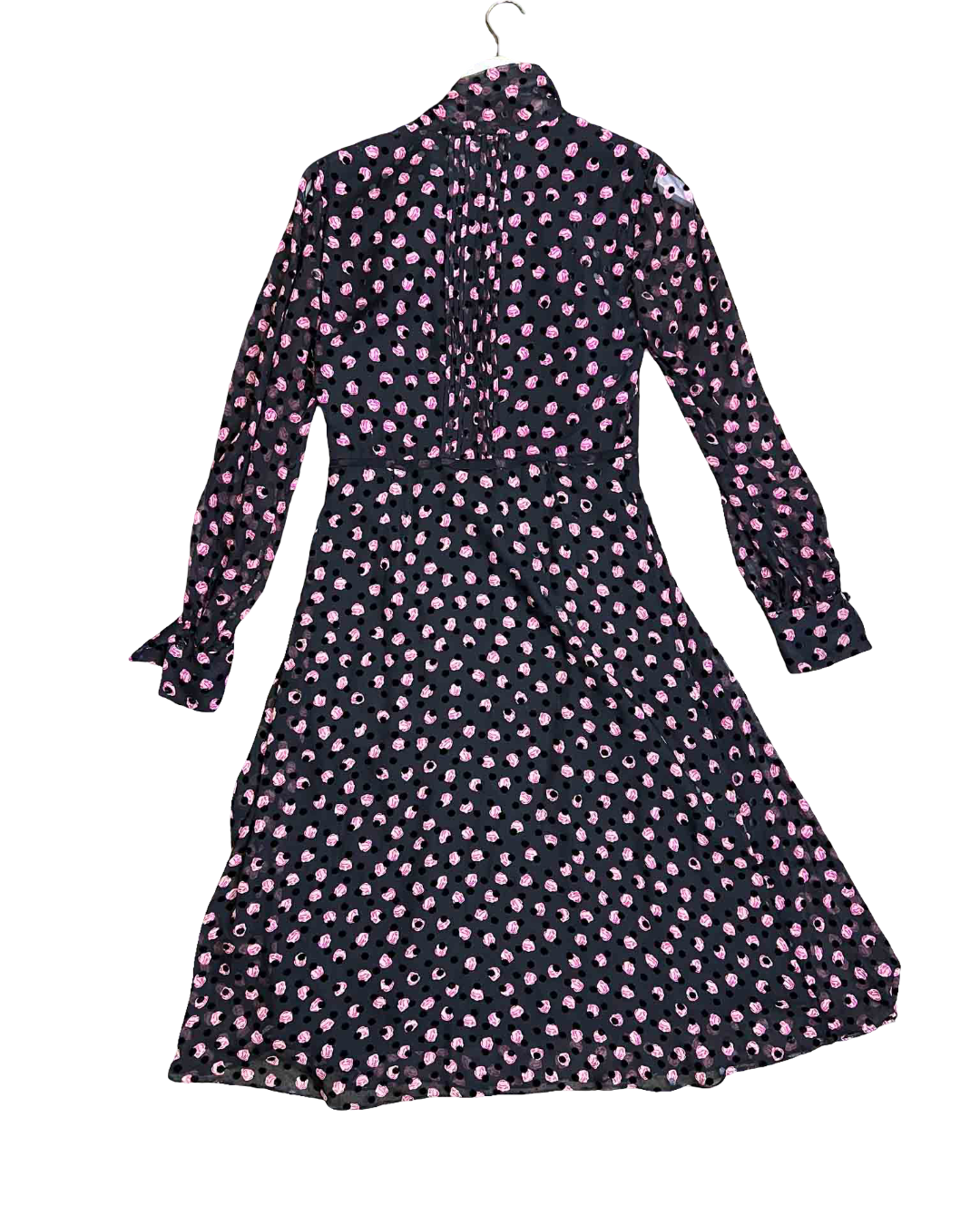 Size 6 (10) | Diane von Furstenberg Aleka Silk Tie Neckline Dress