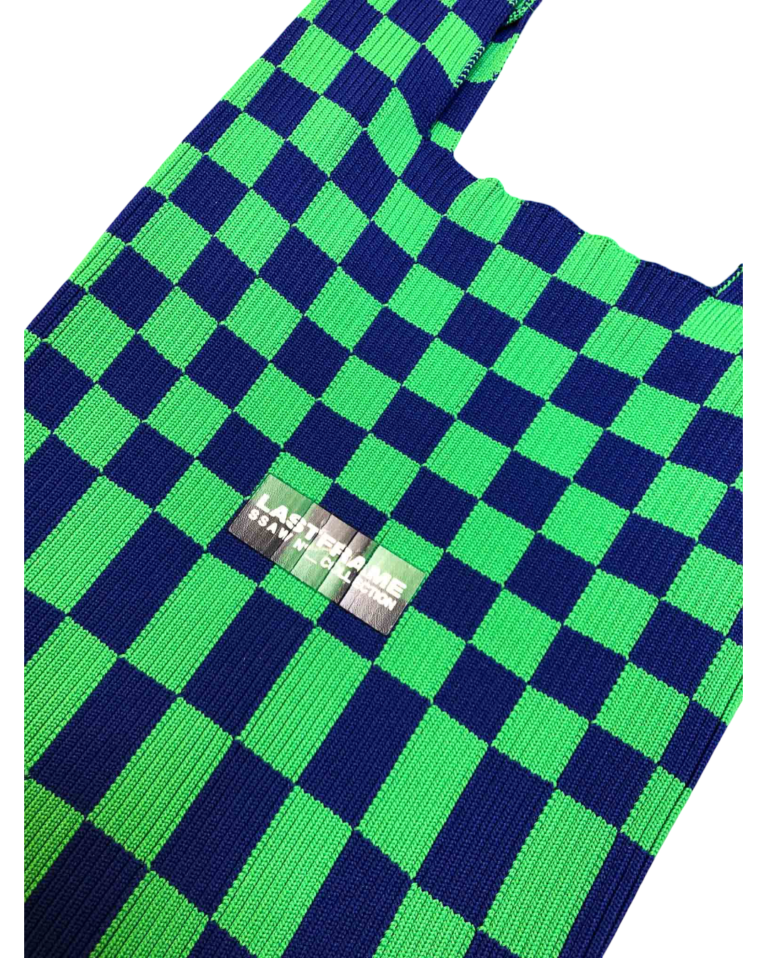 One Size | Last Frame Ribbed Checkerboard Bag