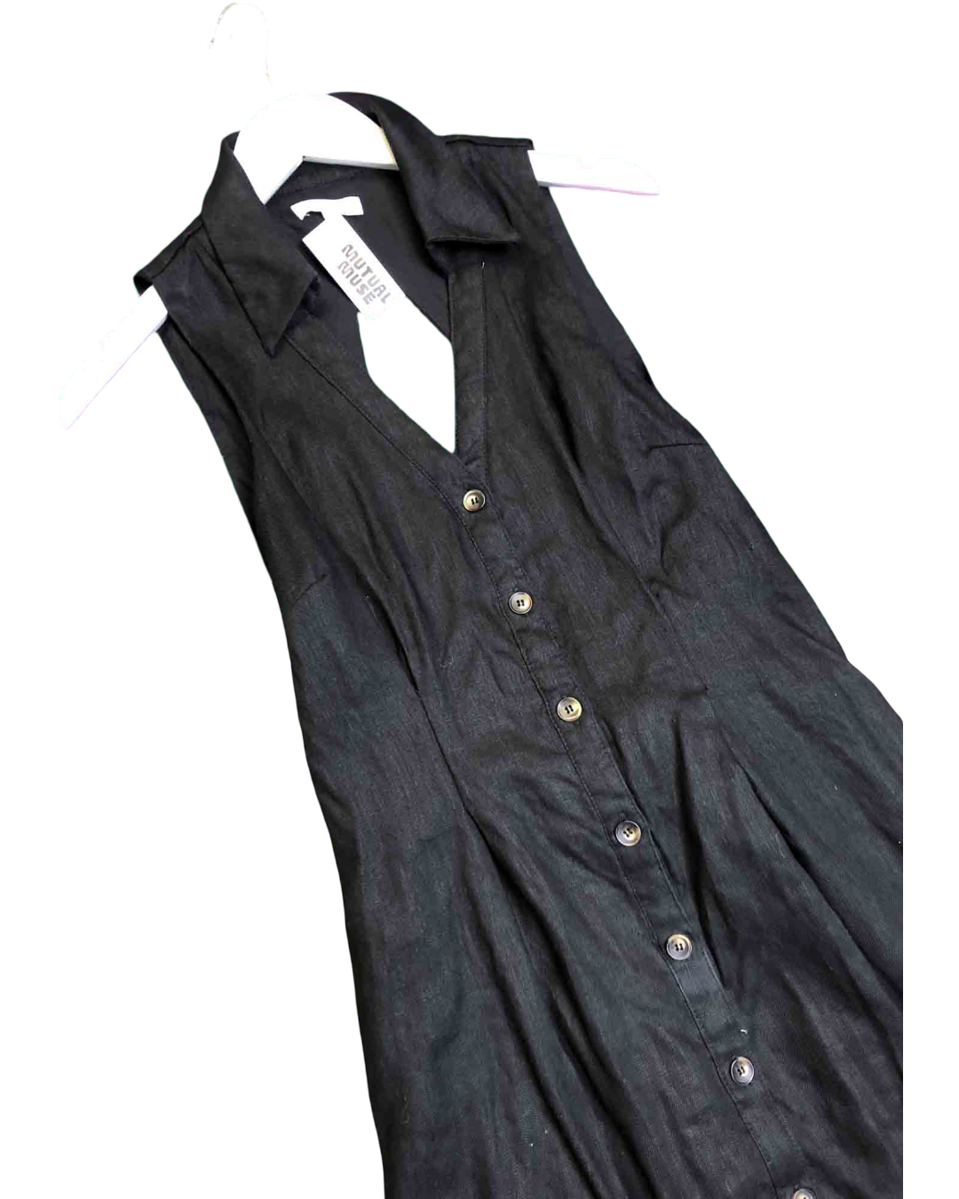 Size 12 | Aere Linen Halterneck Dress