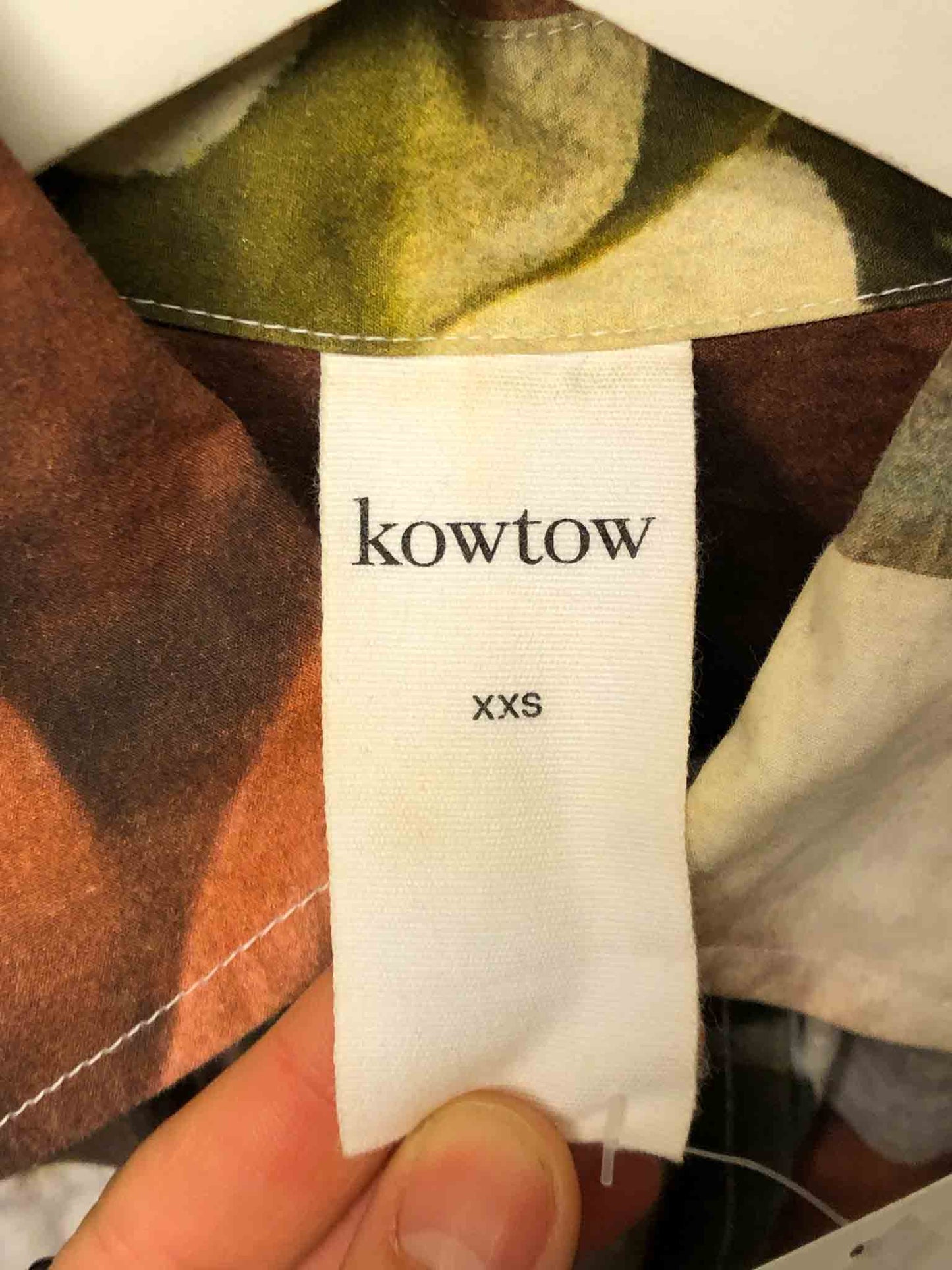 Size XXS | Kowtow Digi Floral Print Shirt