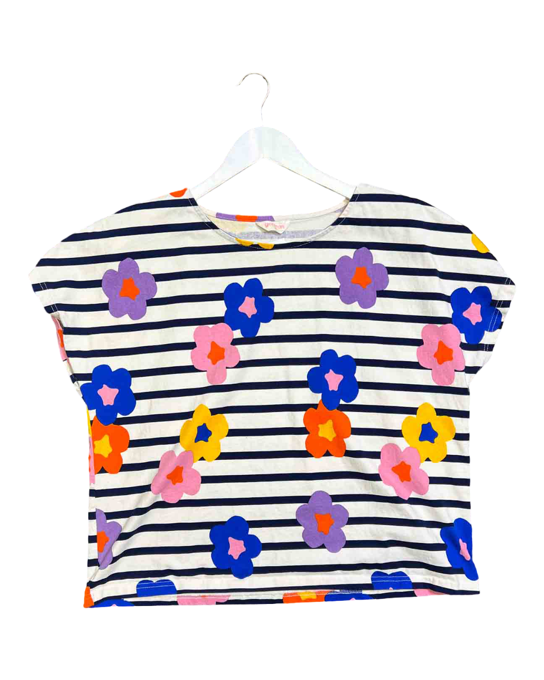 Gorman Clothing Scarf Size 18 Gorman Striped Top – Mutual Muse, image size:1080x1350