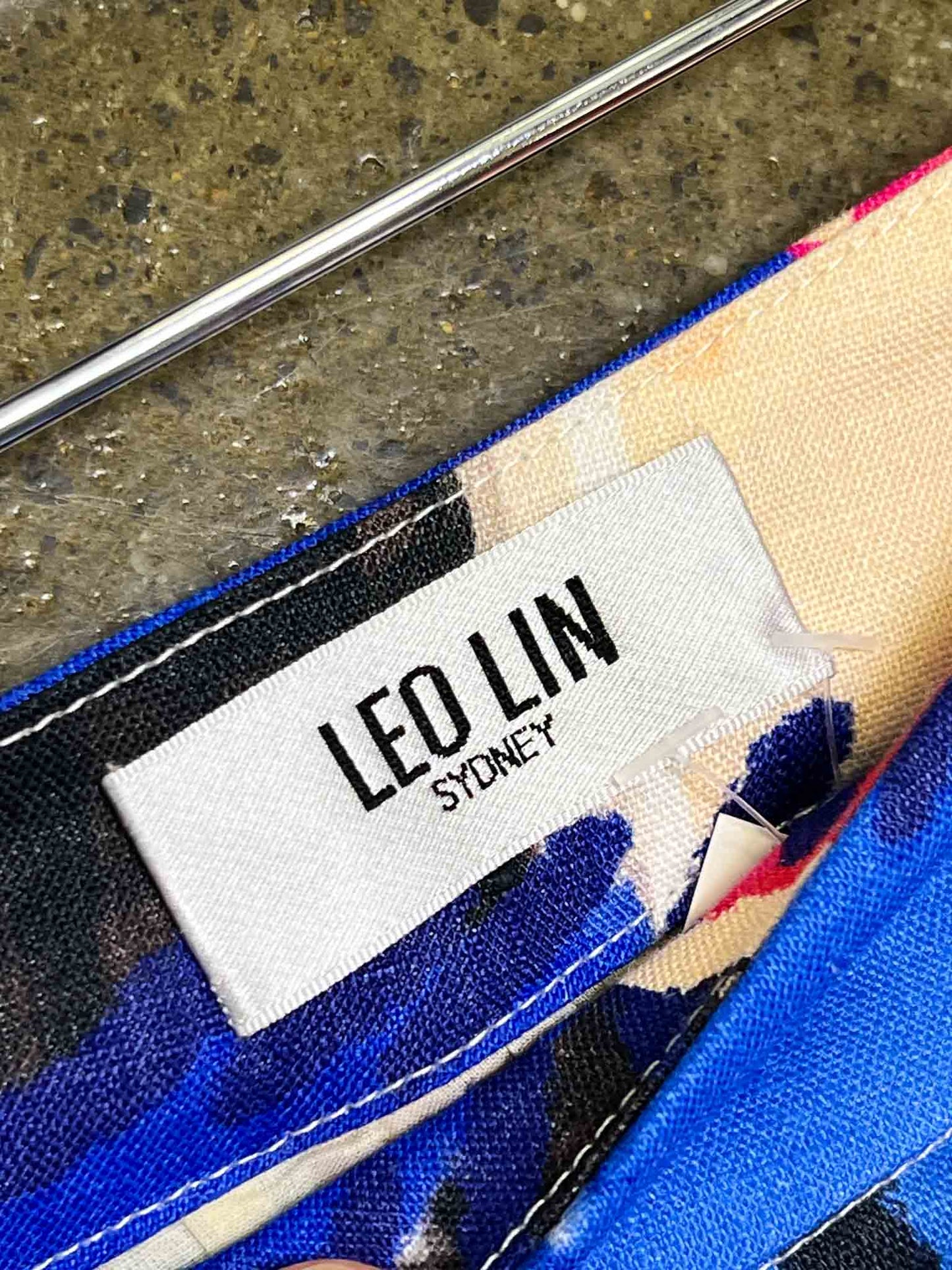 Size 8 | Leo Lin Plaid Linen Skirt