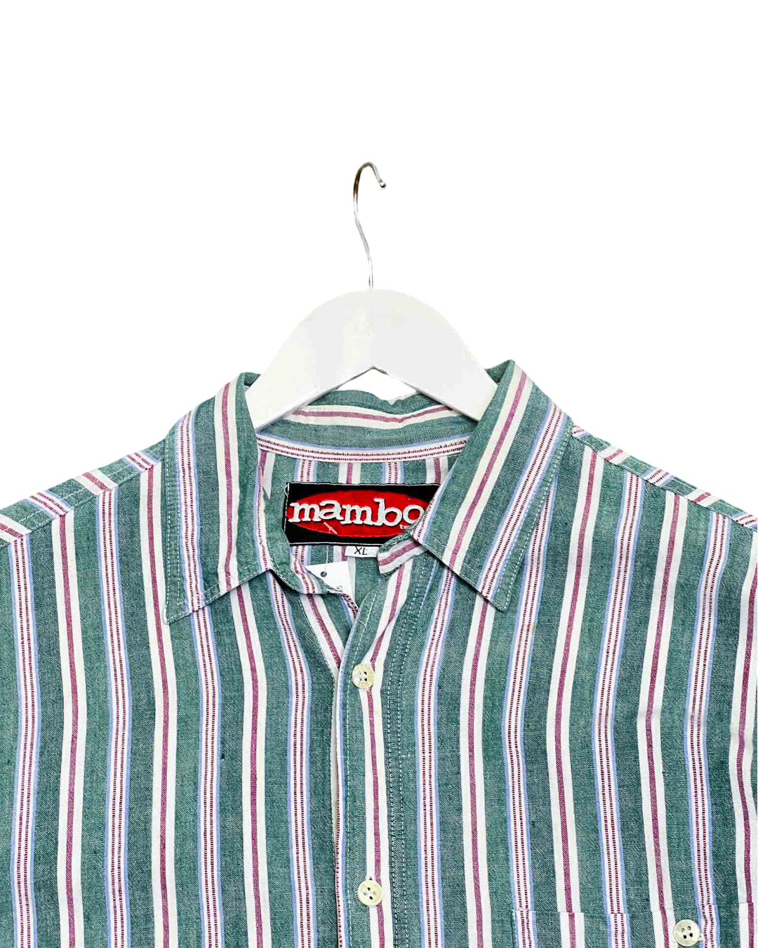 Size XL | Mambo Vintage Striped Shirt