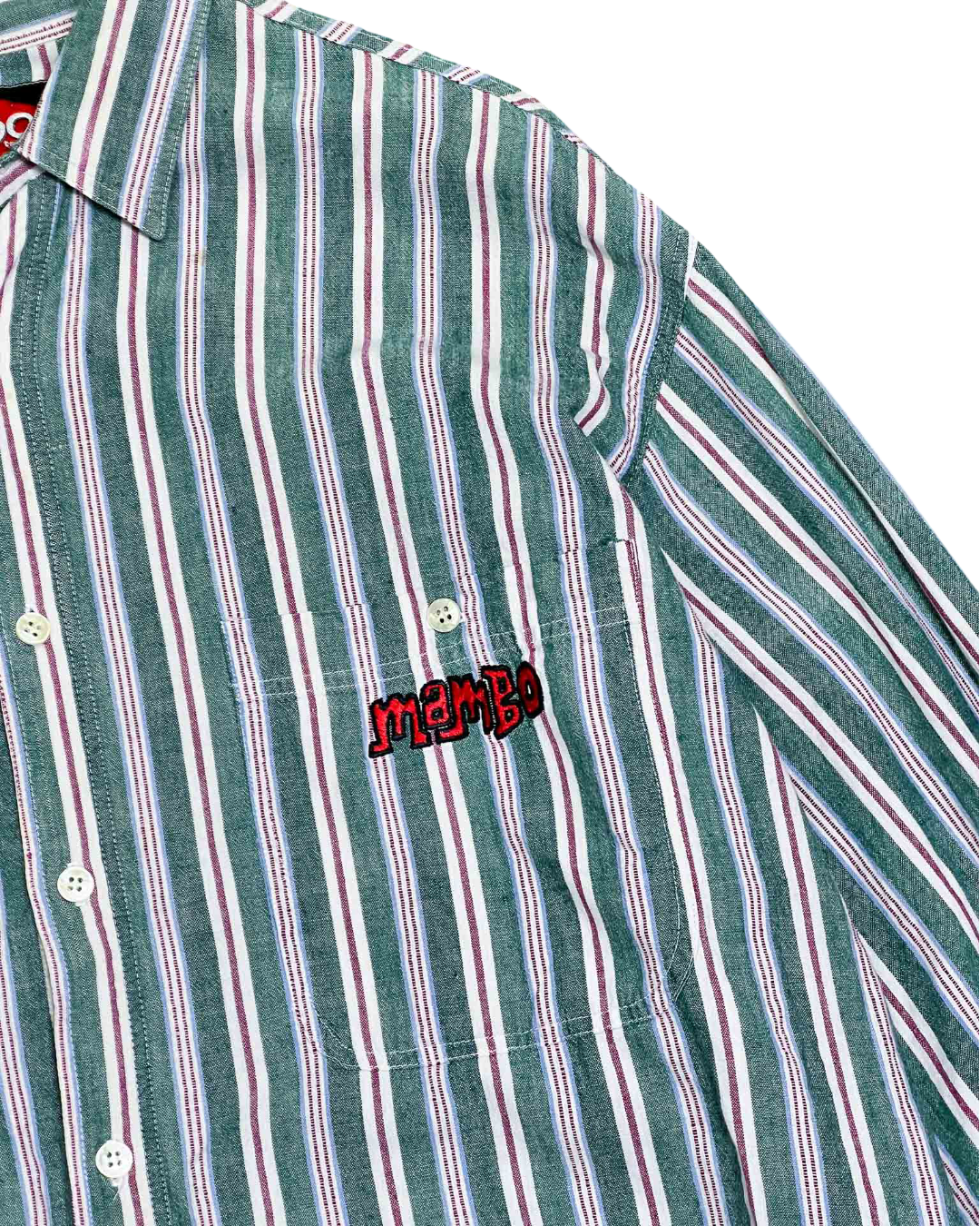 Size XL | Mambo Vintage Striped Shirt