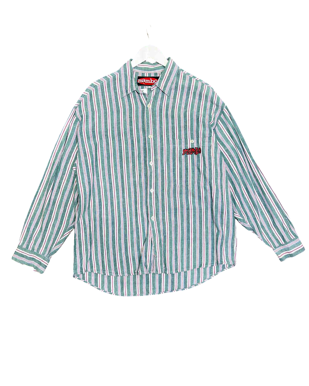 Size XL | Mambo Vintage Striped Shirt