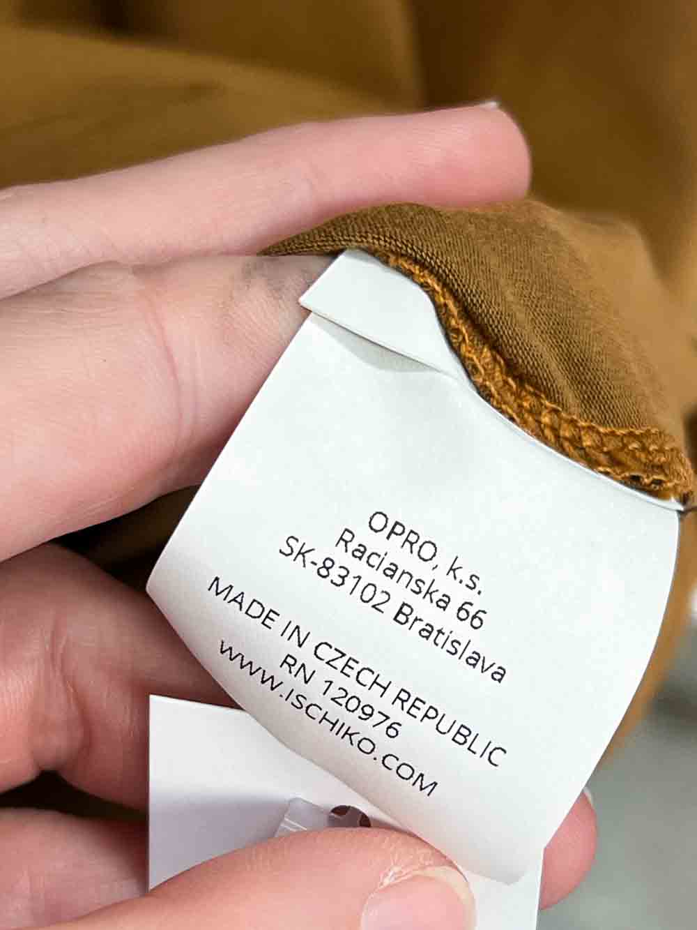 Size 1 (M/L) | Ischiko Brown Top