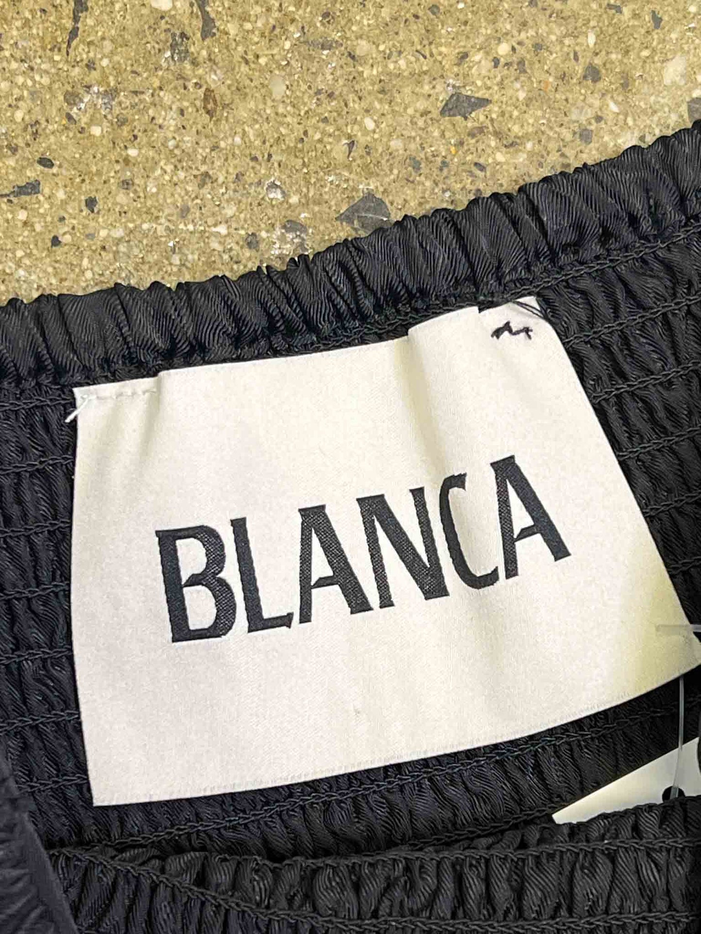Size S/M | Blanca Strappy Shirred Dress