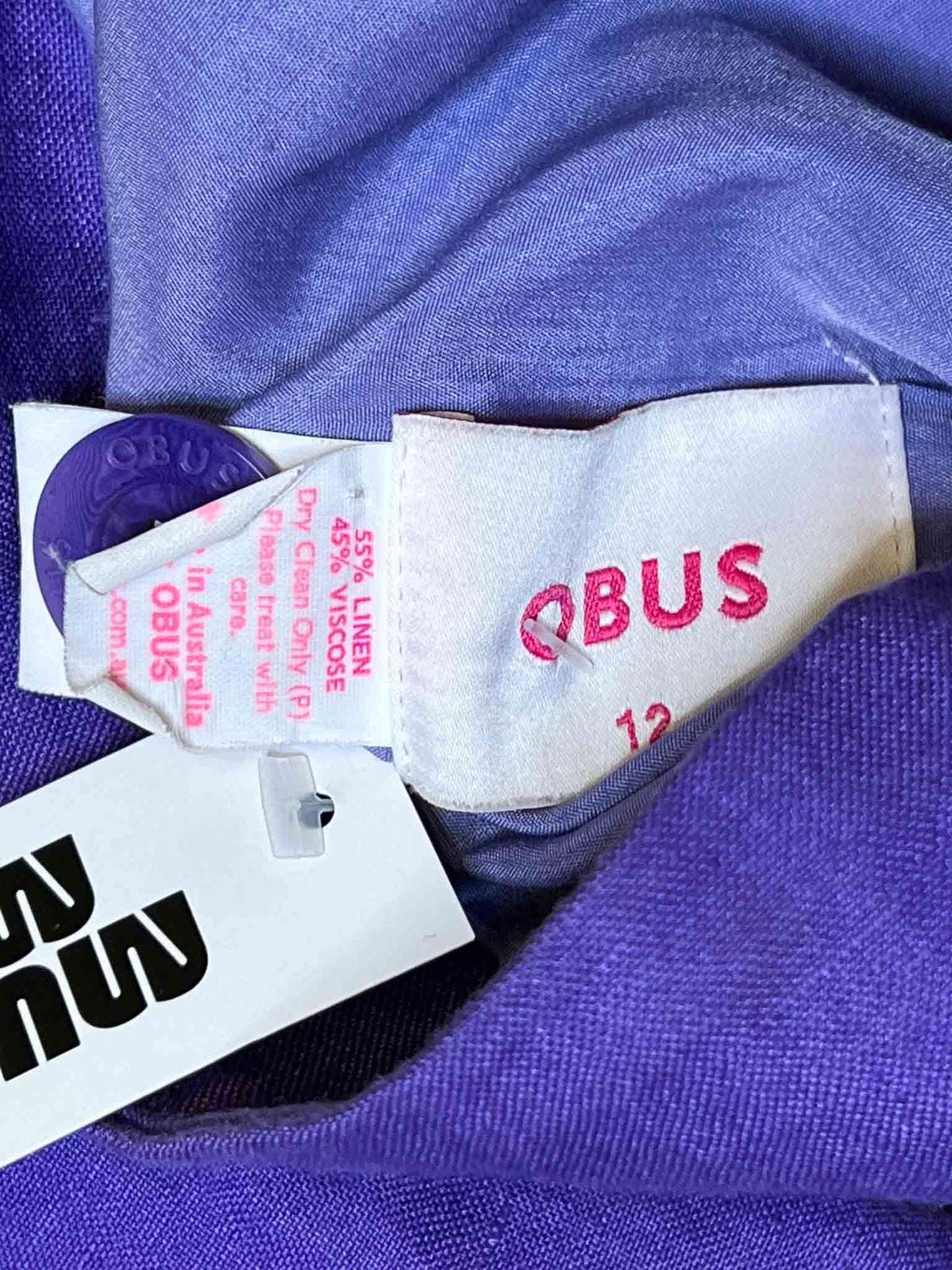 Size 12 | Obus Linen Blazer