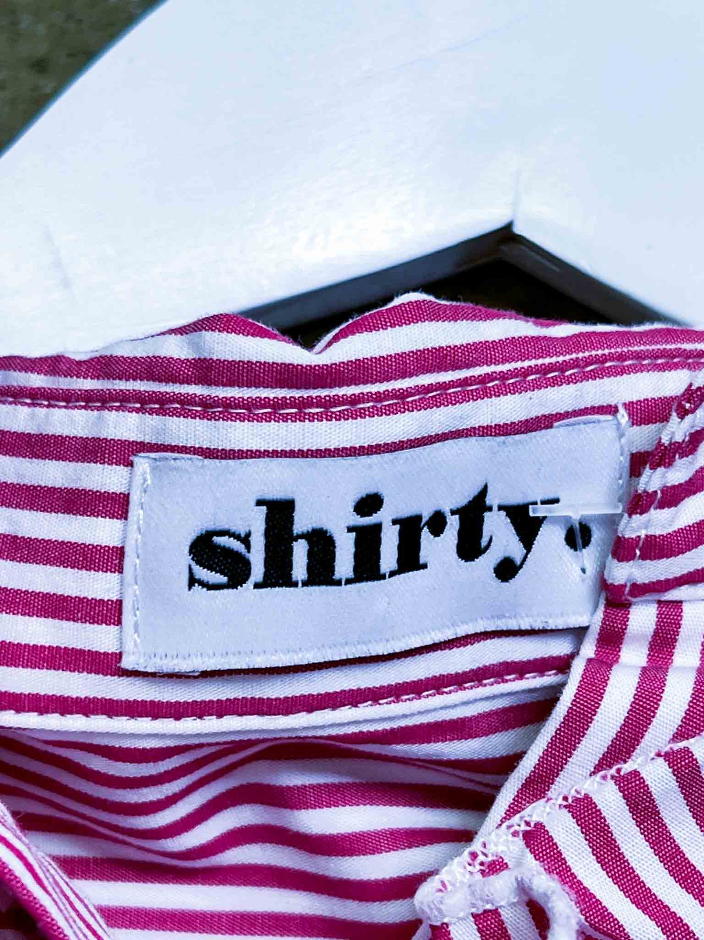 Size S/M | Shirty Longline Red & Blue Shirt