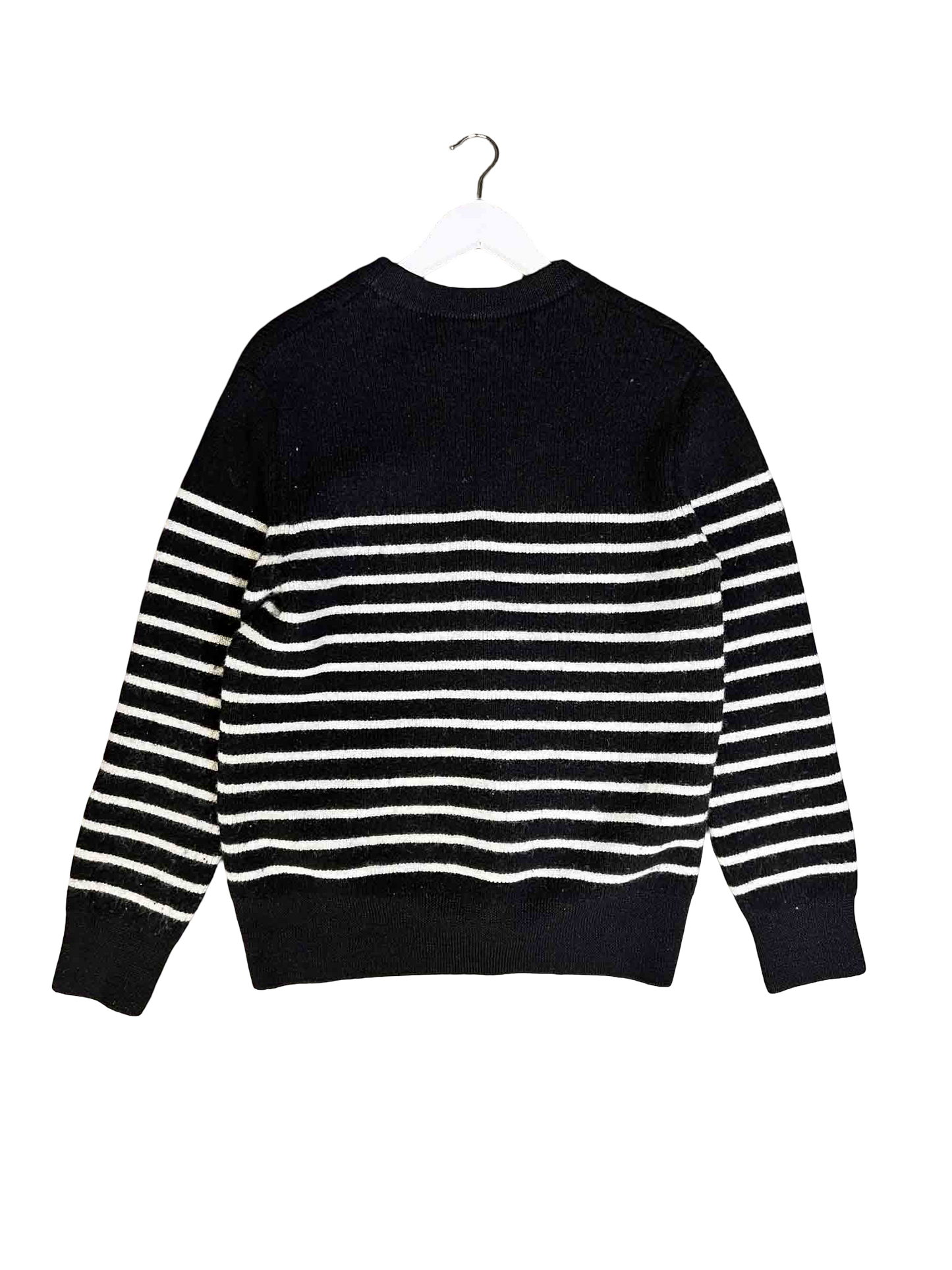 Size M | Ami Paris Striped Knit Jumper