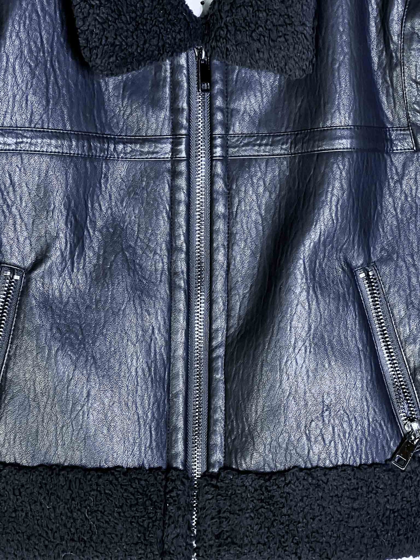 Size S | Unreal Fur Cropped Berlin Jacket