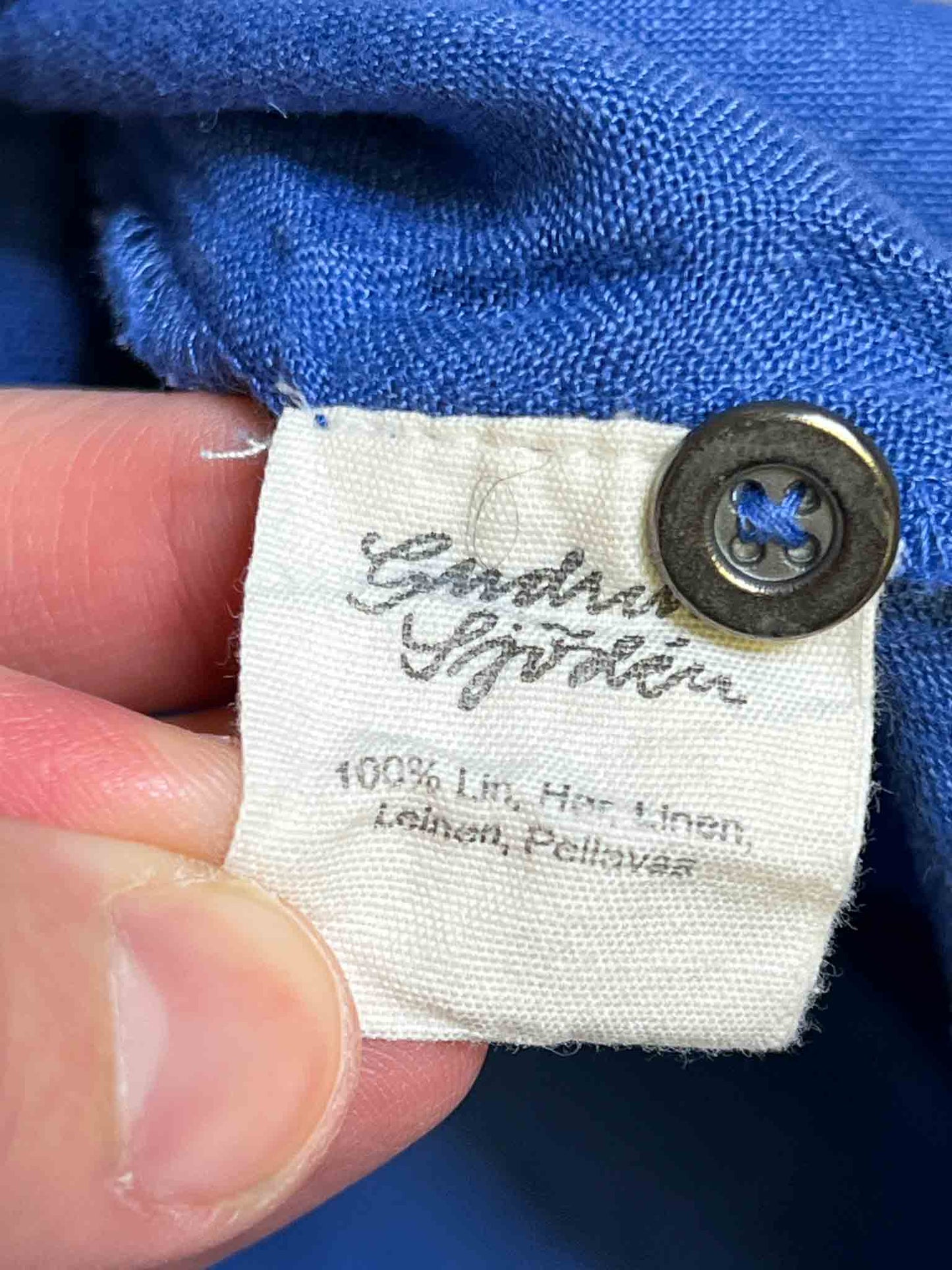 Size XL | Gudrun Sjödén Linen Smock Top